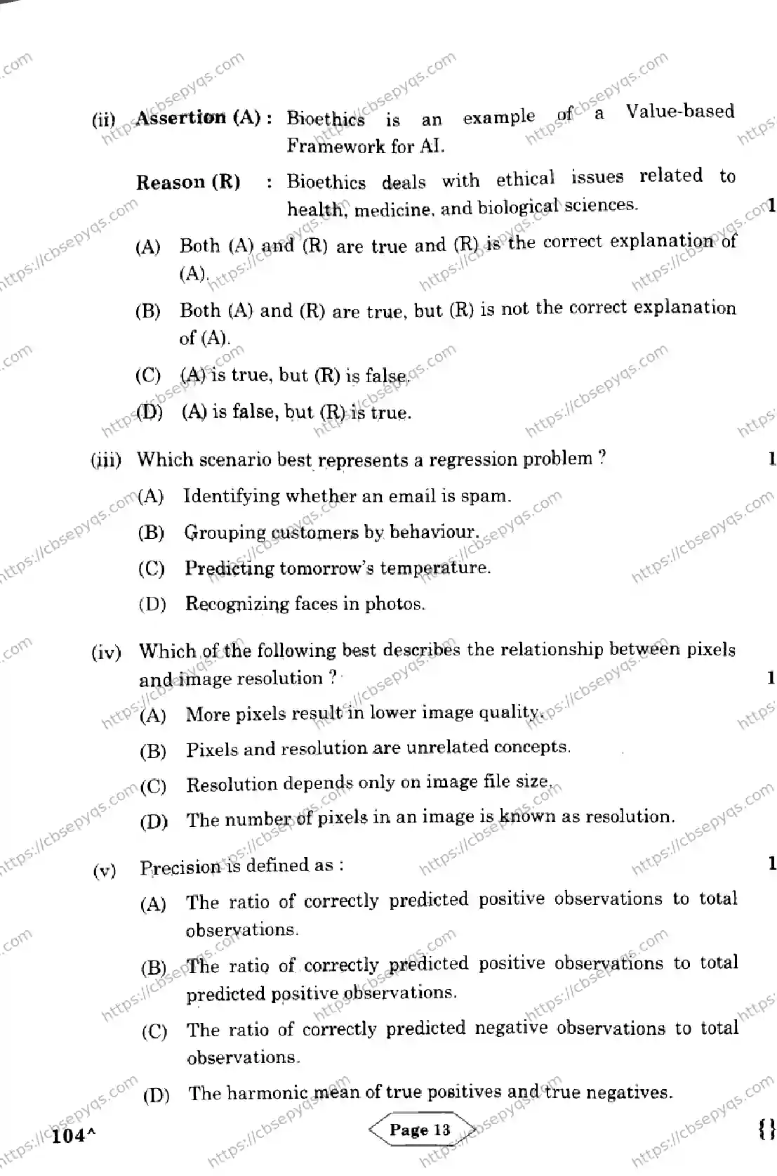 CBSE-Board-10-Previous-Year-Finals-Papers-2026-ARTIFICIAL-INTELLIGENCE-KNLM-SET-Page-13 Image