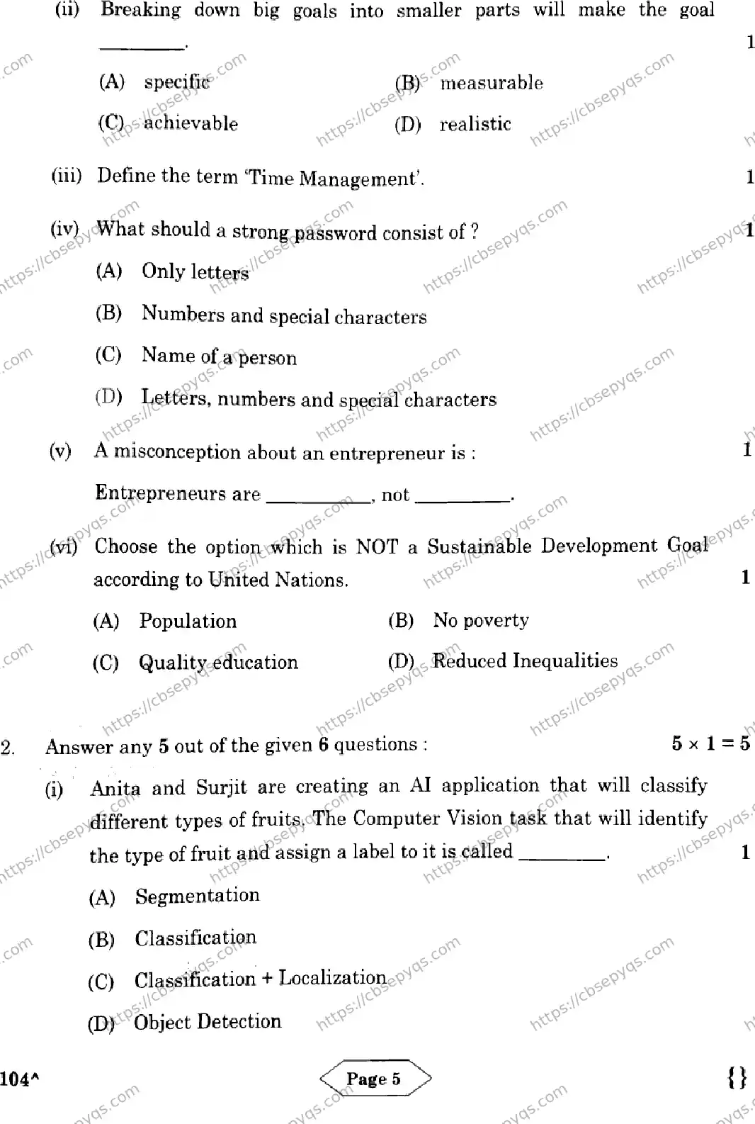 CBSE-Board-10-Previous-Year-Finals-Papers-2026-ARTIFICIAL-INTELLIGENCE-KNLM-SET-Page-5 Image