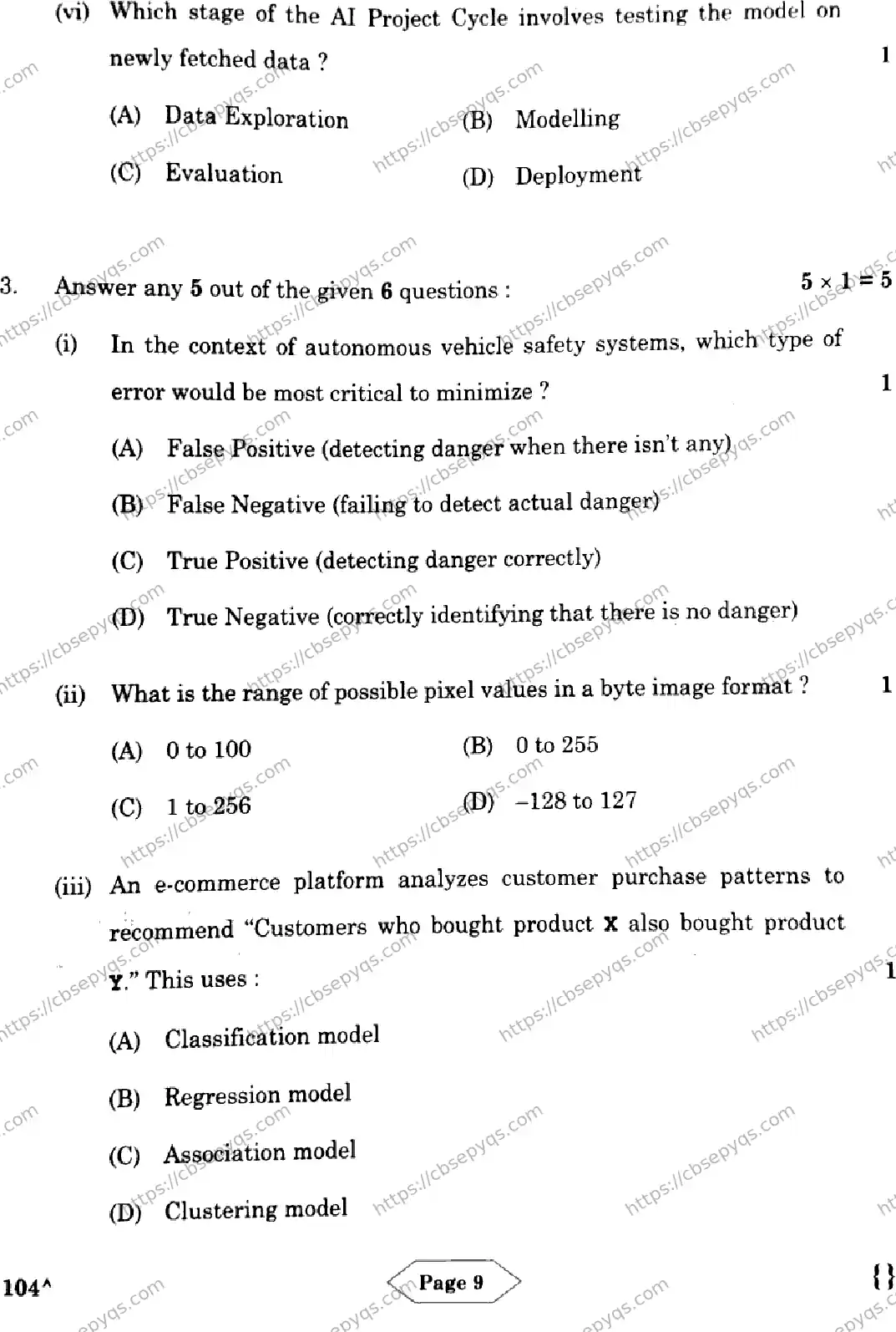 CBSE-Board-10-Previous-Year-Finals-Papers-2026-ARTIFICIAL-INTELLIGENCE-KNLM-SET-Page-9 Image