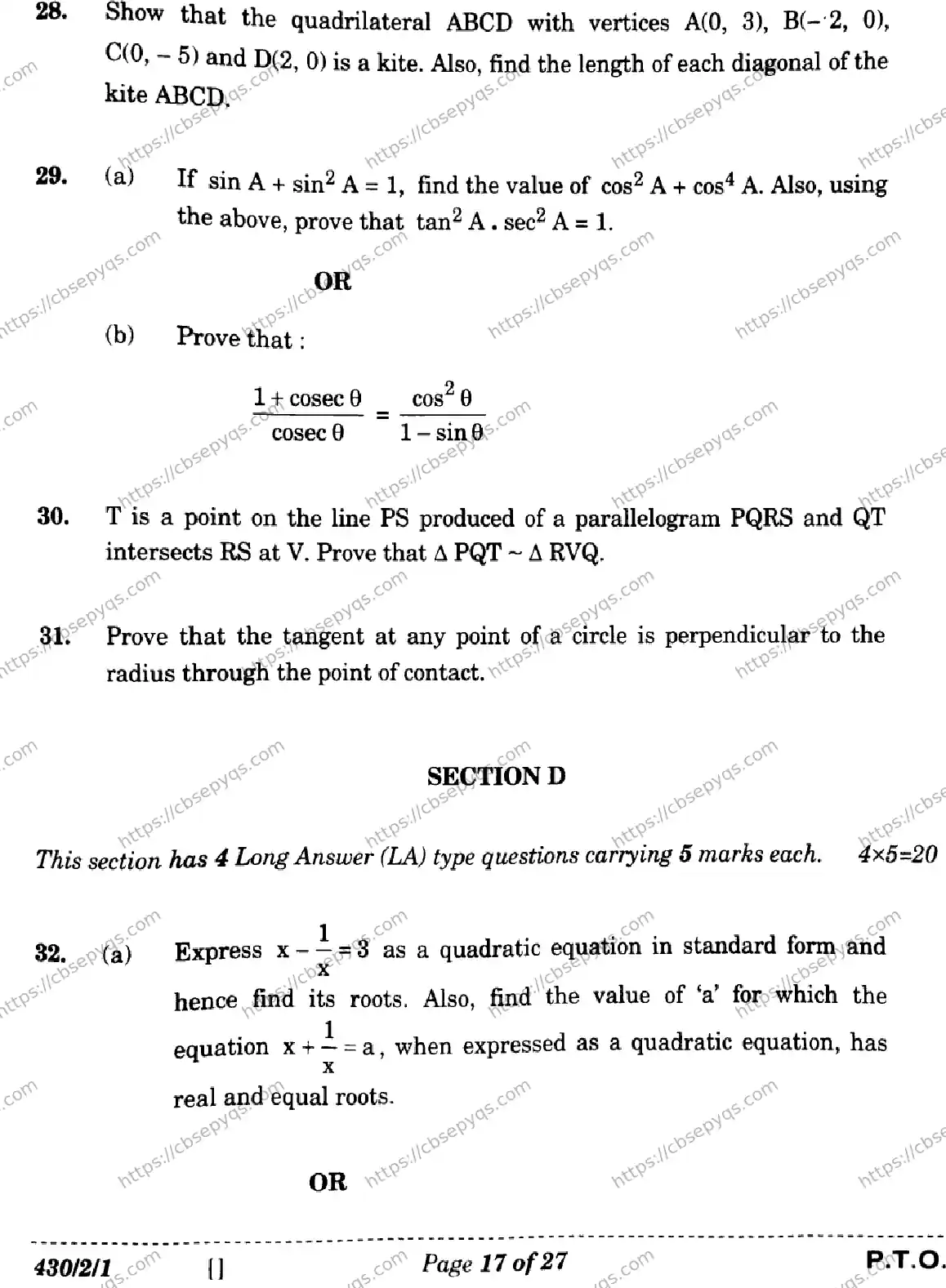 CBSE-Board-10-Previous-Year-Finals-Papers-2026-MATHEMATICS-BASIC-LKNM-SET-A-Page-17 Image