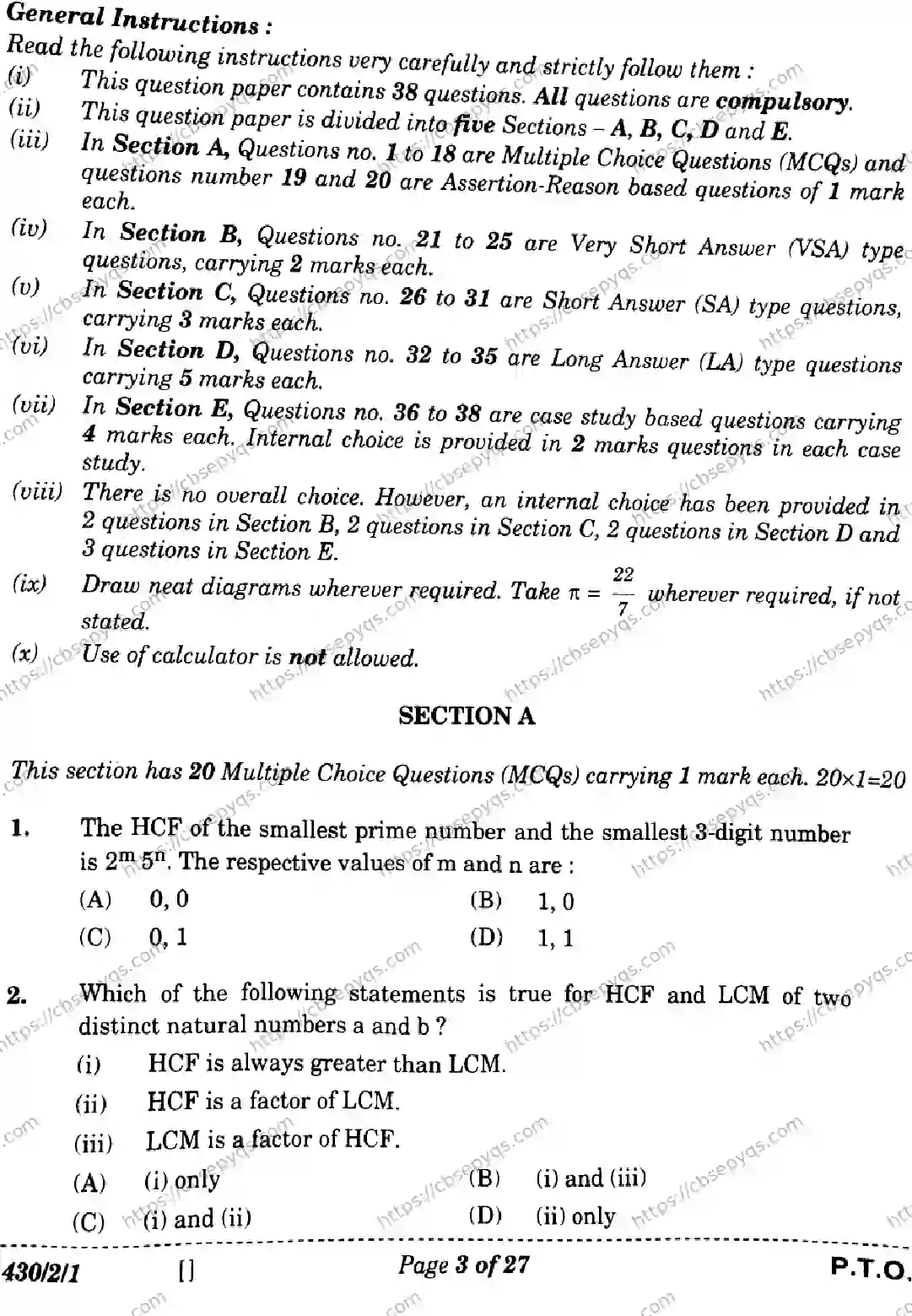 CBSE-Board-10-Previous-Year-Finals-Papers-2026-MATHEMATICS-BASIC-LKNM-SET-A-Page-3 Image