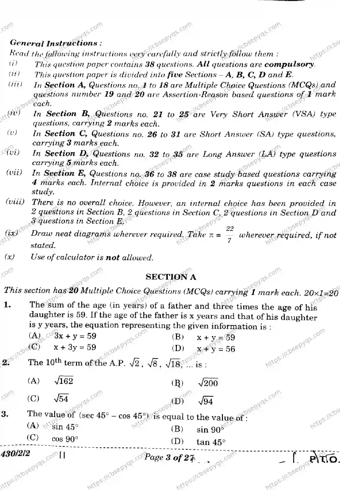 CBSE-Board-10-Previous-Year-Finals-Papers-2026-MATHEMATICS-BASIC-LKNM-SET-B-Page-3 Image