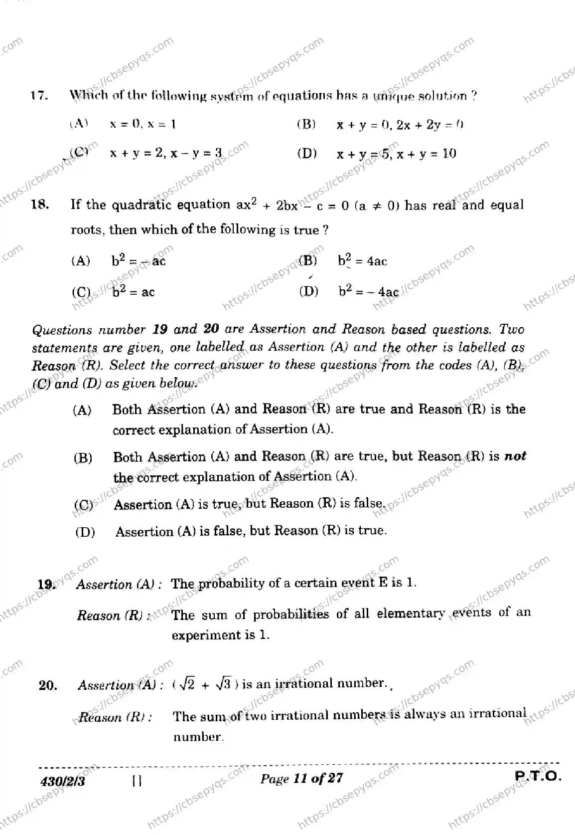 CBSE-Board-10-Previous-Year-Finals-Papers-2026-MATHEMATICS-BASIC-LKNM-SET-C-Page-11 Image