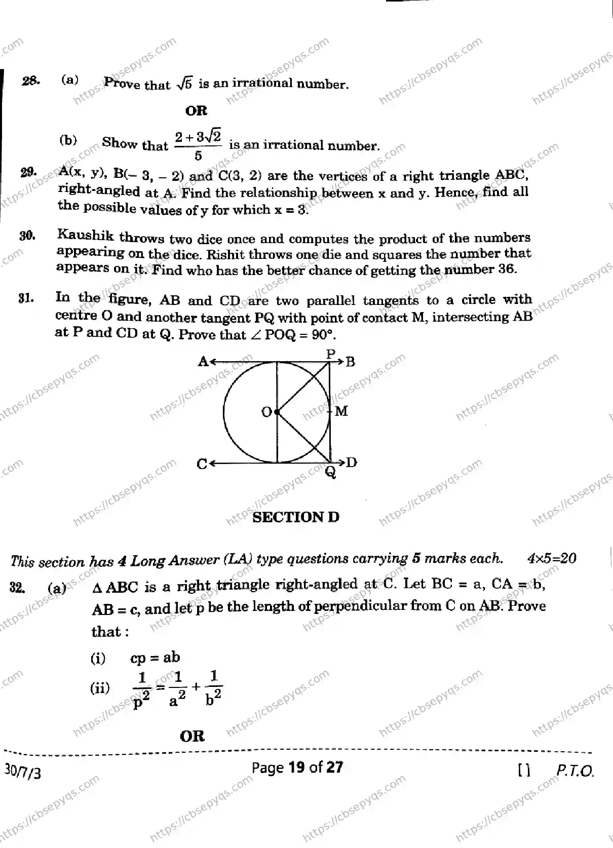 CBSE-Board-10-Previous-Year-Finals-Papers-2026-MATHEMATICS-STANDARD-DEGF-Page-19 Image