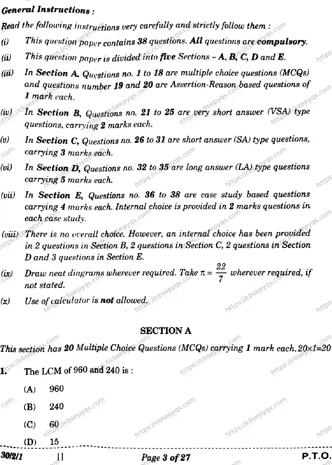 CBSE-Board-10-Previous-Year-Finals-Papers-2026-MATHEMATICS-STANDARD-LKNM-SET-A-Page-3 Image