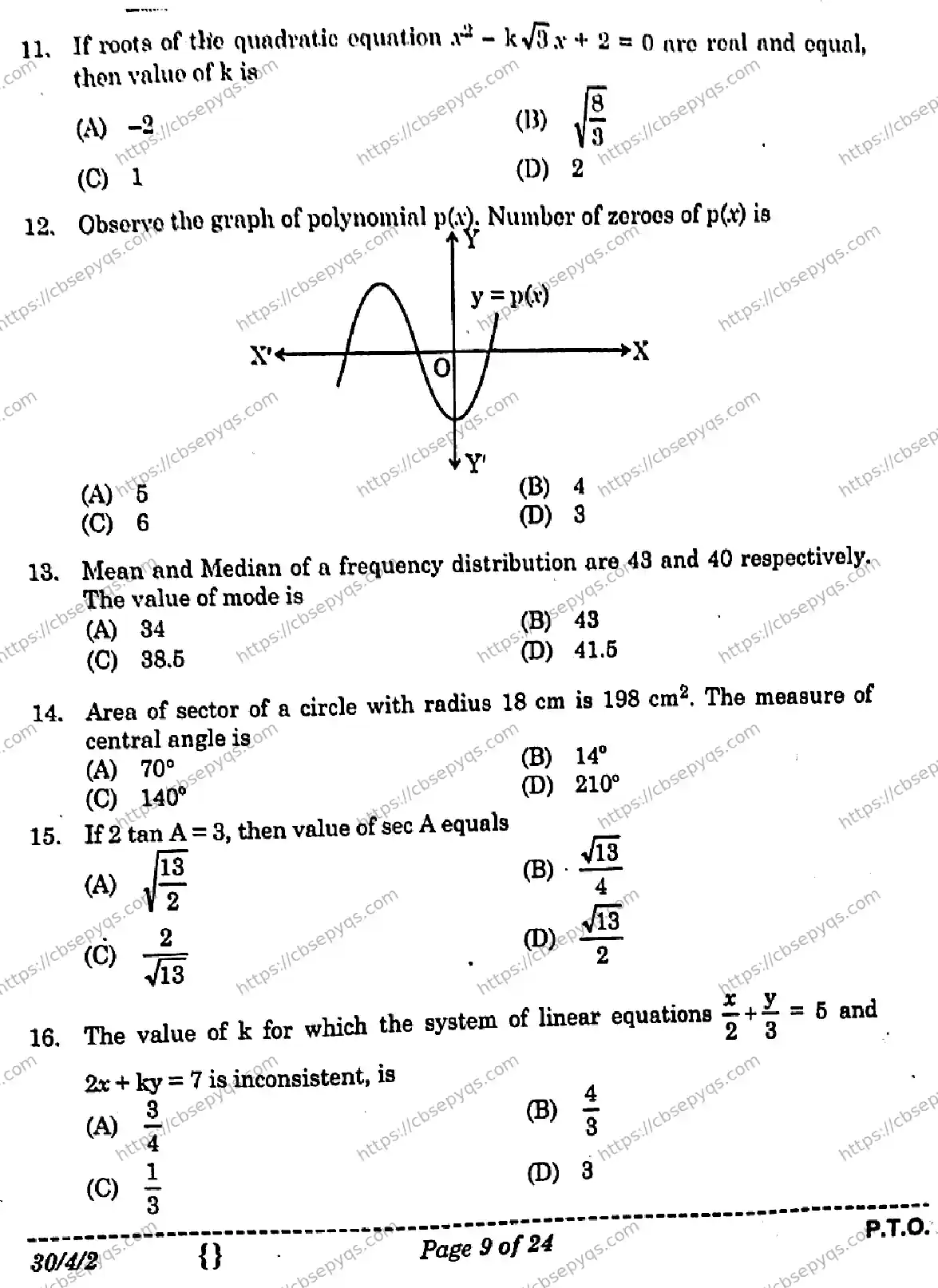 CBSE-Board-10-Previous-Year-Finals-Papers-2026-MATHEMATICS-STANDARD-MNKL-SET-D-Page-9 Image