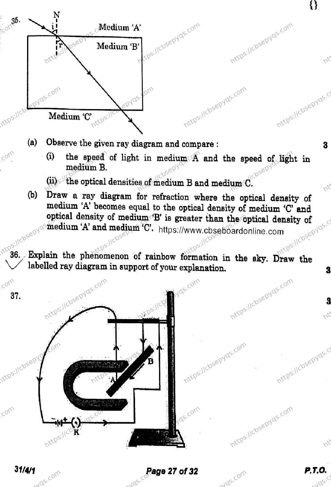 CBSE-Board-10-Previous-Year-Finals-Papers-2026-SCIENCE-LNMK-SET-A-Page-27 Image