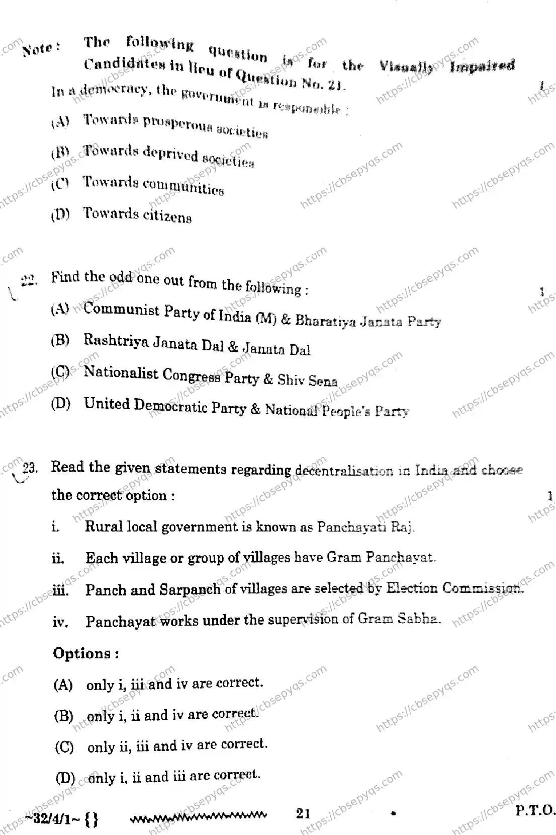 CBSE-Board-10-Previous-Year-Finals-Papers-2026-SOCIAL-SCIENCE-LKMN-Page-21 Image