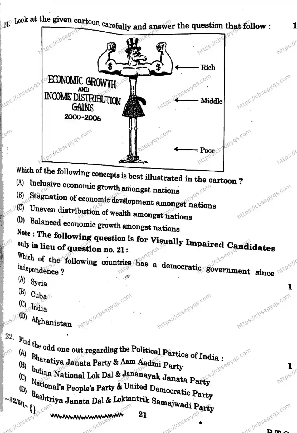CBSE-Board-10-Previous-Year-Finals-Papers-2026-SOCIAL-SCIENCE-NMLK-SET-D-Page-21 Image