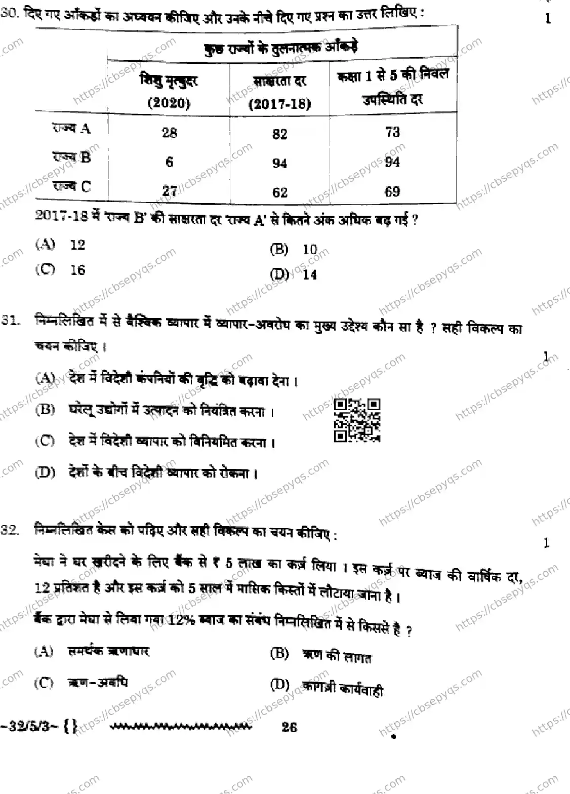 CBSE-Board-10-Previous-Year-Finals-Papers-2026-SOCIAL-SCIENCE-NMLK-SET-E-Page-26 Image