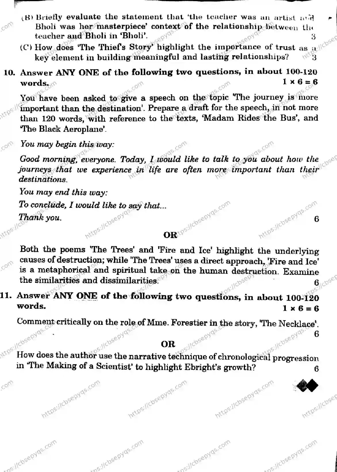 CBSE-Board-10-Previous-Year-PRE-BOARD-PAPERS-Papers-2026-PRE-BOARD-ENGLISH-Page-11 Image