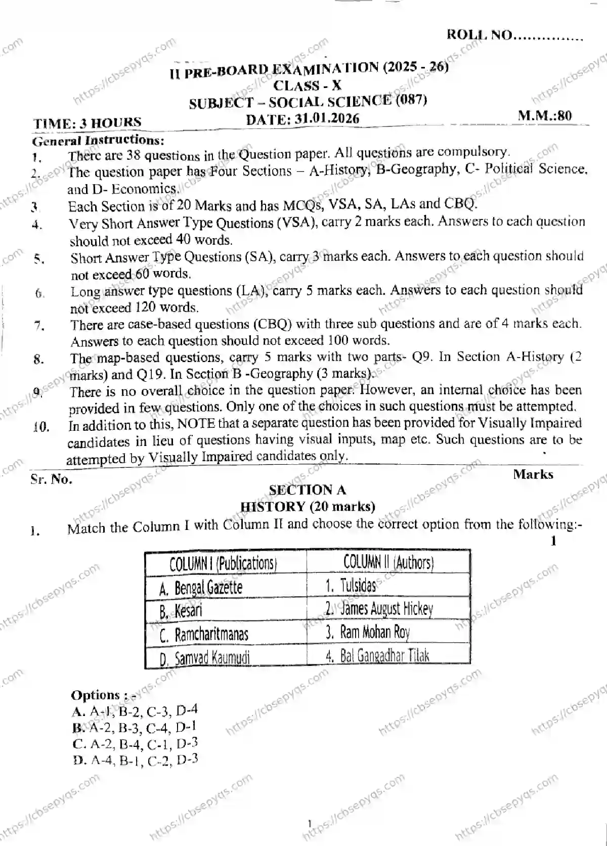 CBSE-Board-10-Previous-Year-PRE-BOARD-PAPERS-Papers-2026-PRE-BOARD-SOCIAL-SCIENCE-JAN-Page-1 Image