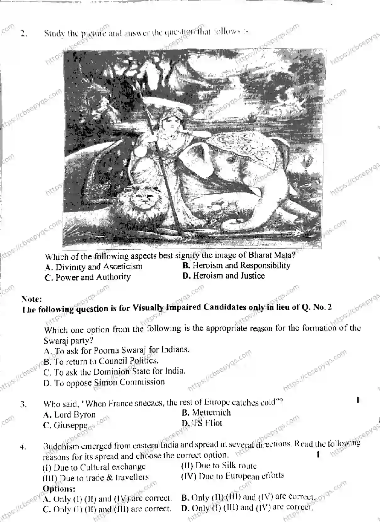 CBSE-Board-10-Previous-Year-PRE-BOARD-PAPERS-Papers-2026-PRE-BOARD-SOCIAL-SCIENCE-JAN-Page-2 Image