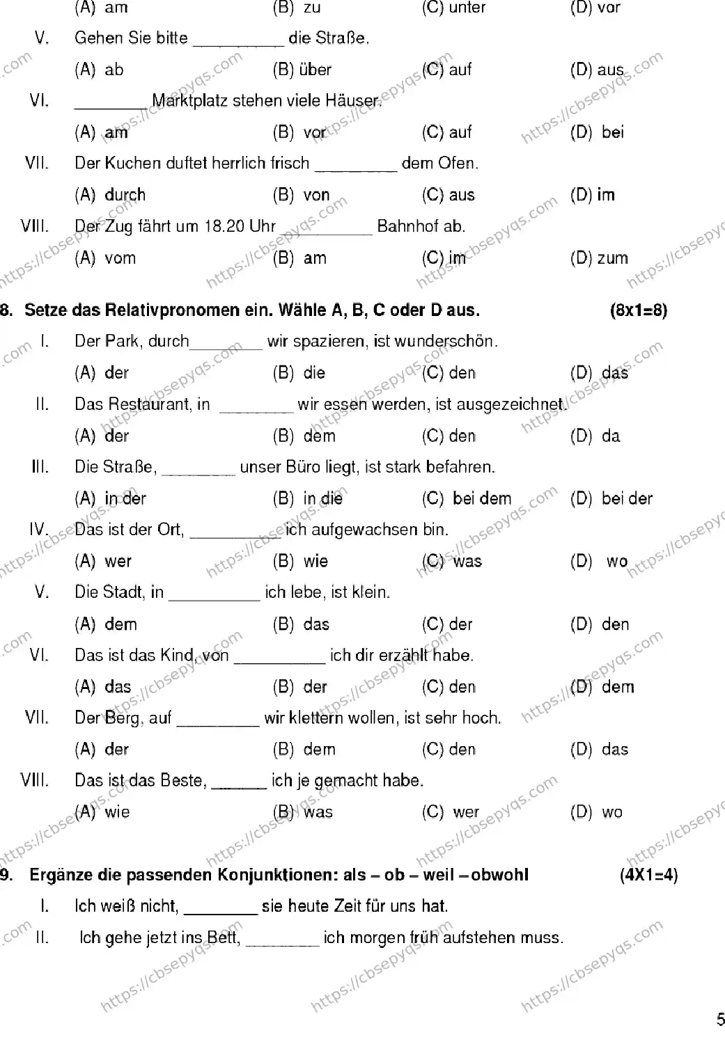 CBSE-Board-10-Previous-Year-Terms-Model-Papers-Papers-2026-MODEL-PAPER-GERMAN-Page-5 Image