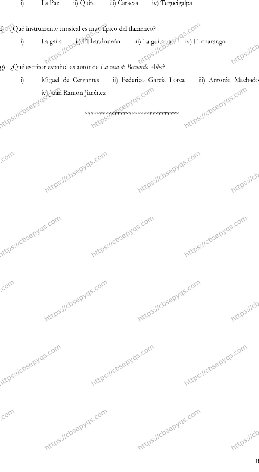 CBSE-Board-10-Previous-Year-Terms-Model-Papers-Papers-2026-MODEL-PAPER-SPANISH-Page-8 Image