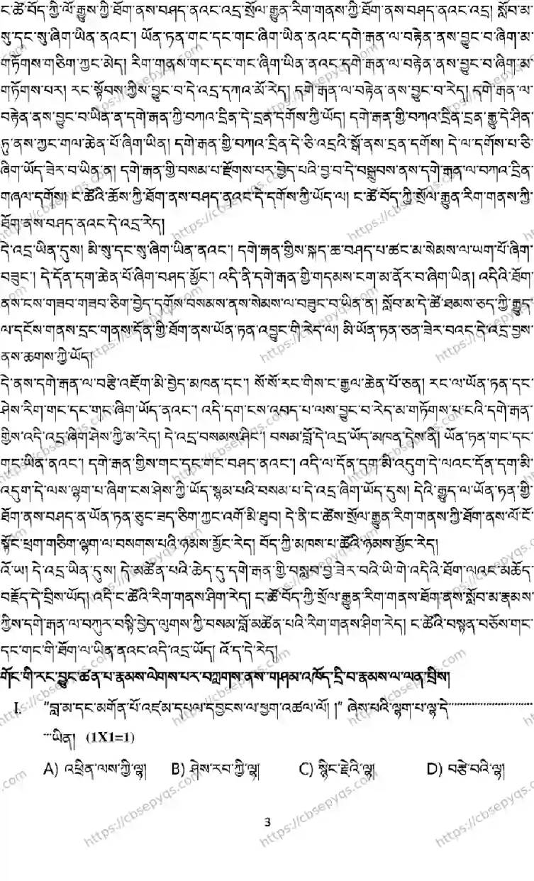 CBSE-Board-10-Previous-Year-Terms-Model-Papers-Papers-2026-MODEL-PAPER-TIBETAN-Page-3 Image