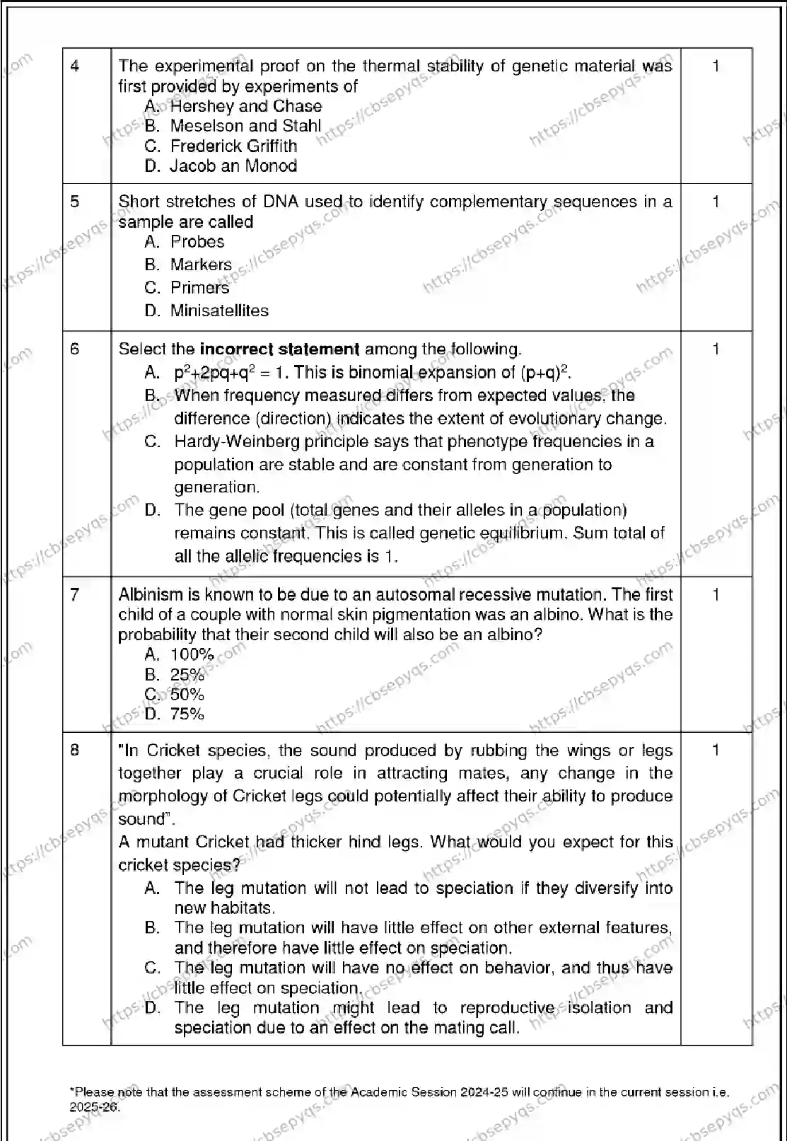 CBSE-Board-12-Previous-Year-Model-Papers-Papers-2026-MODEL-PAPER-BIOLOGY-Page-2 Image