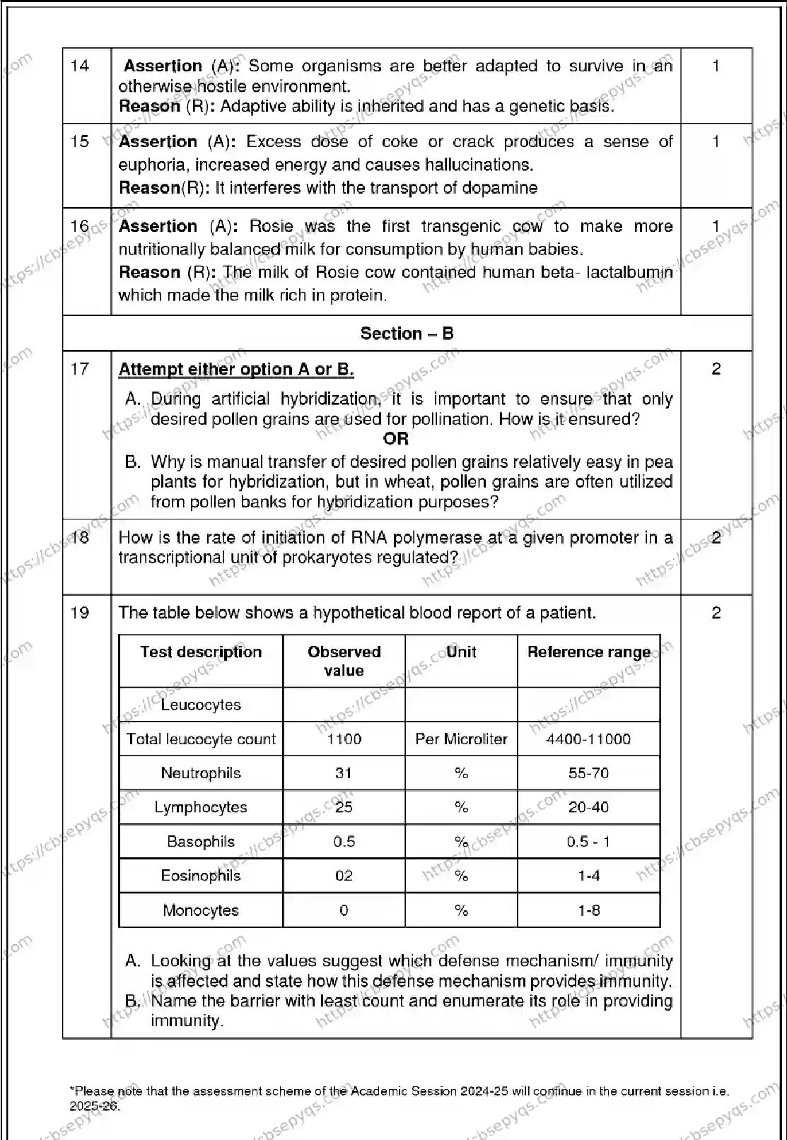 CBSE-Board-12-Previous-Year-Model-Papers-Papers-2026-MODEL-PAPER-BIOLOGY-Page-4 Image