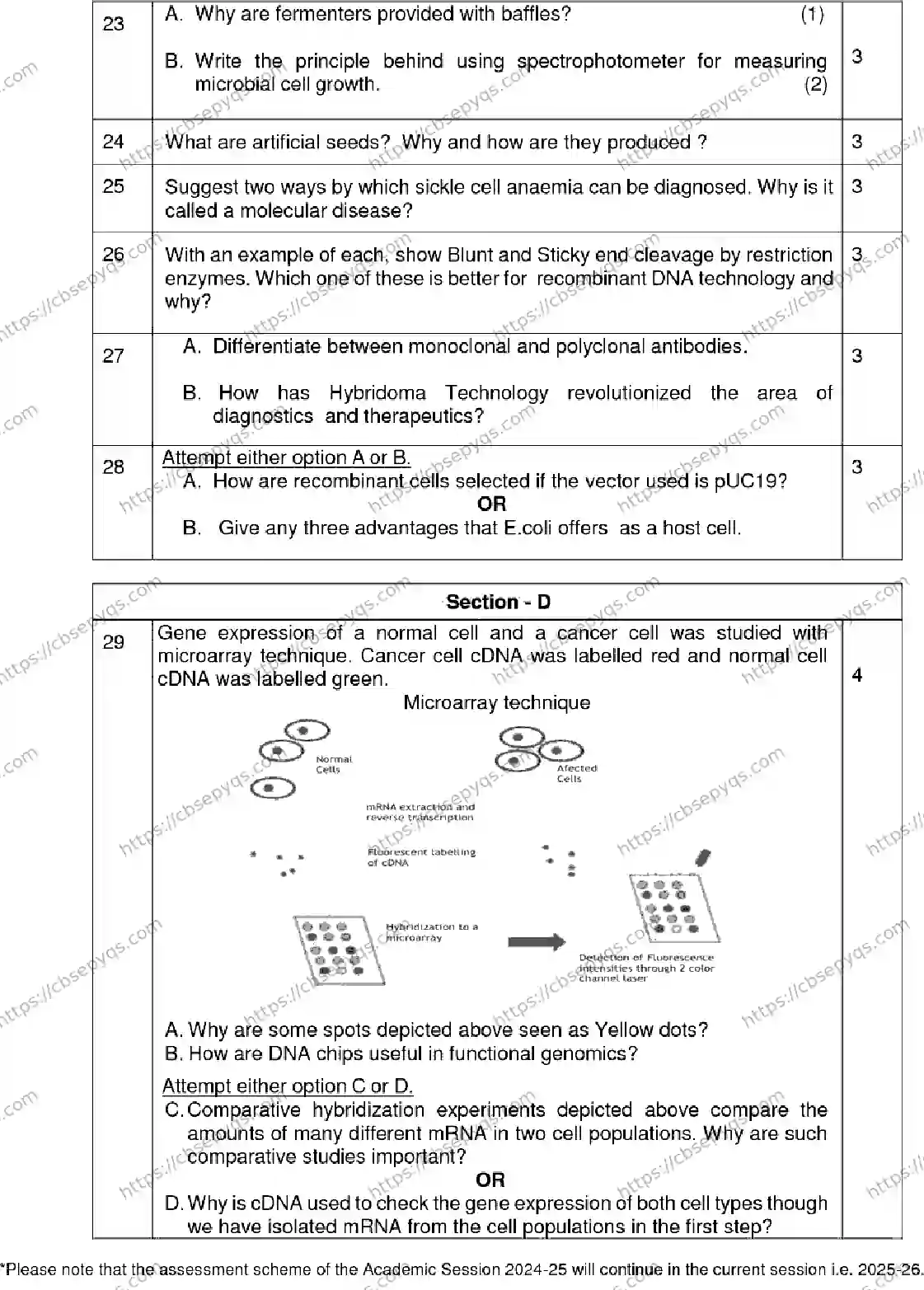 CBSE-Board-12-Previous-Year-Model-Papers-Papers-2026-MODEL-PAPER-BIOTECHNOLOGY-Page-5 Image