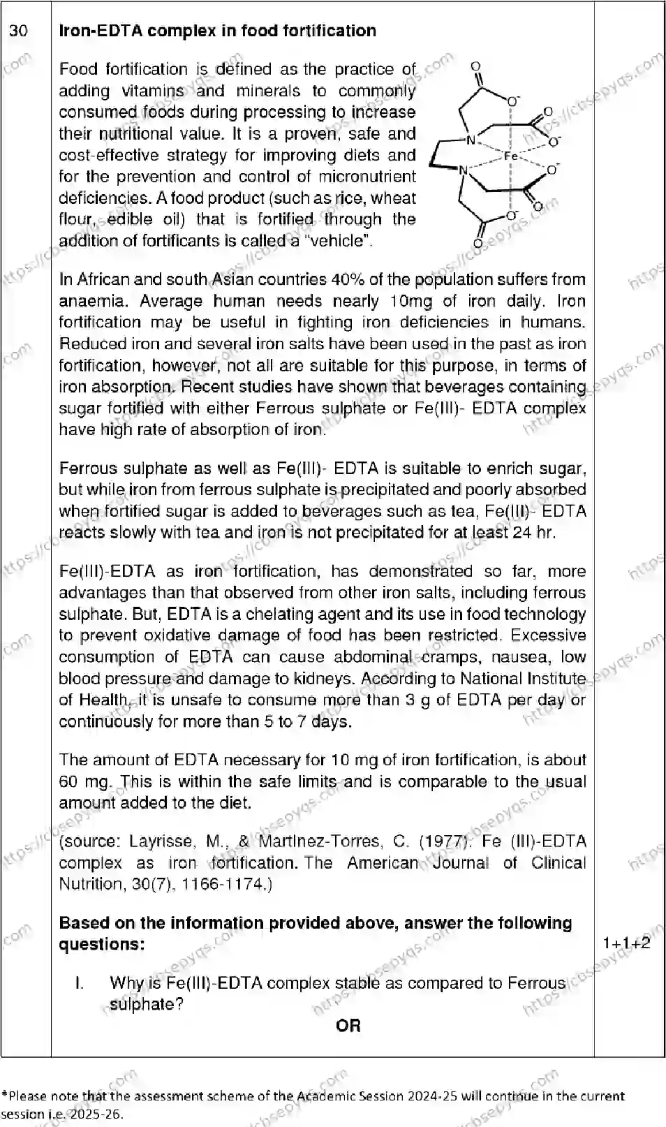 CBSE-Board-12-Previous-Year-Model-Papers-Papers-2026-MODEL-PAPER-CHEMISTRY-Page-12 Image