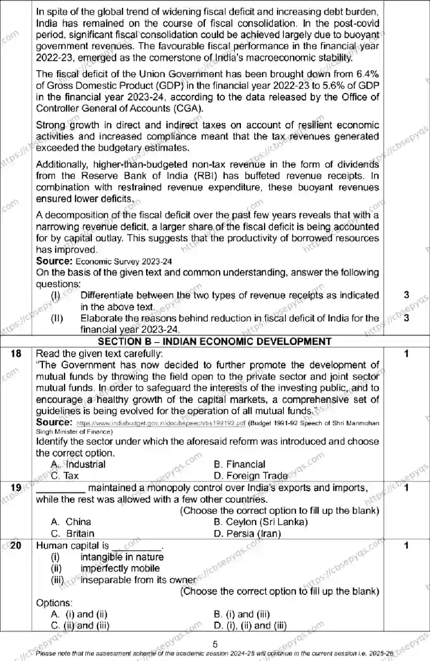 CBSE-Board-12-Previous-Year-Model-Papers-Papers-2026-MODEL-PAPER-ECONOMICS-Page-5 Image
