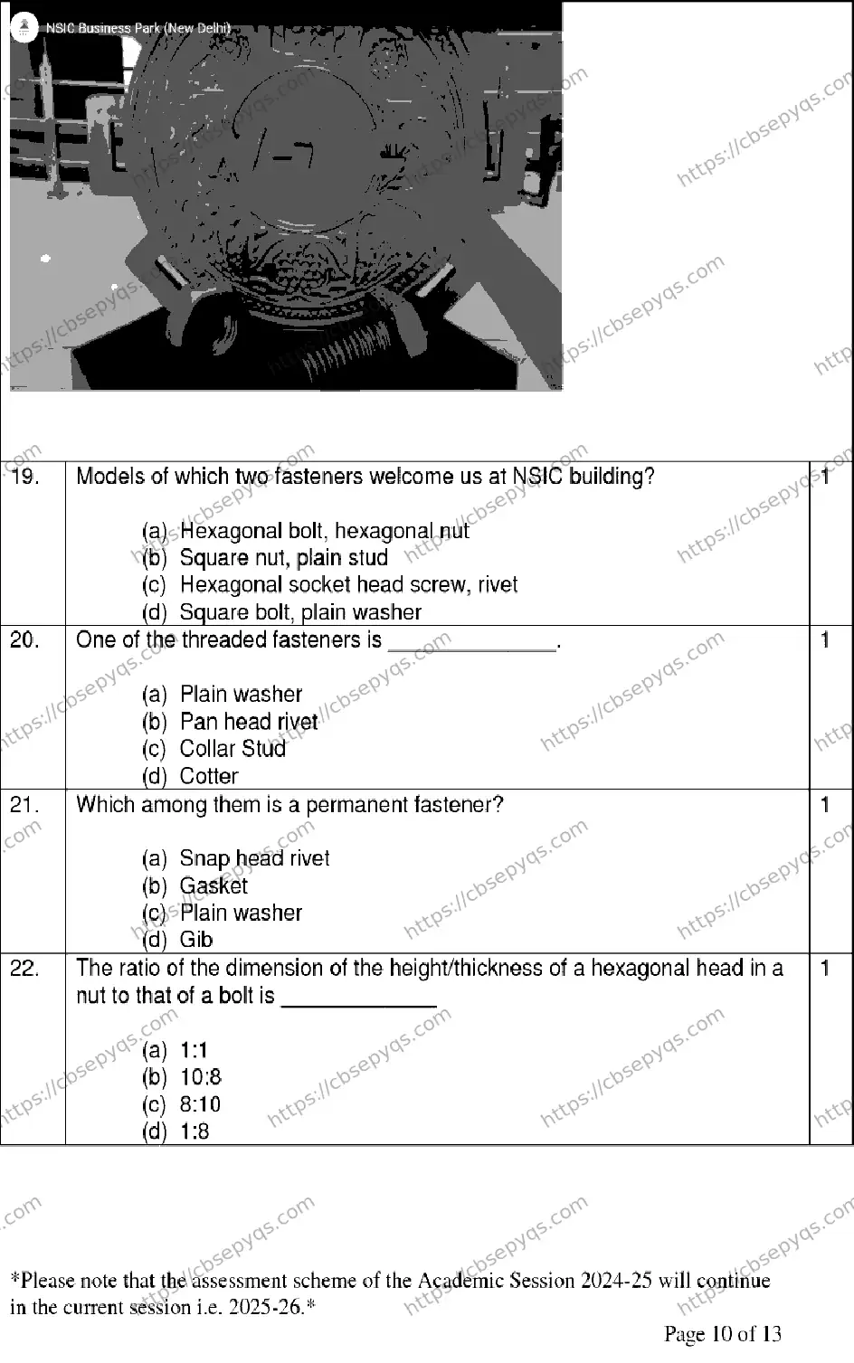 CBSE-Board-12-Previous-Year-Model-Papers-Papers-2026-MODEL-PAPER-ENGINEERING-GRAPHICS-Page-10 Image