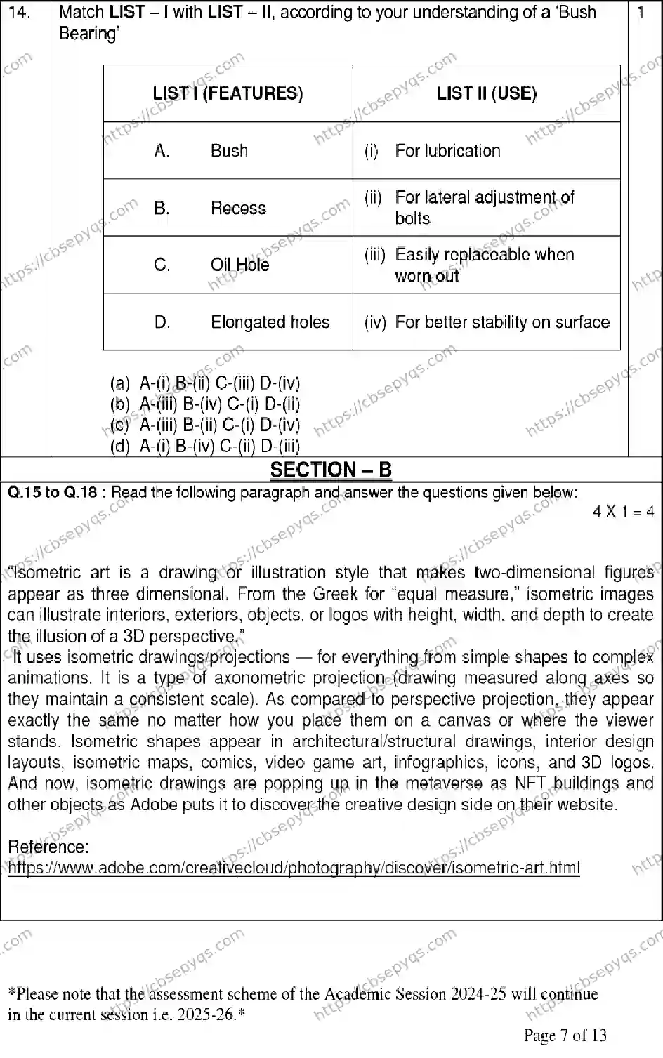 CBSE-Board-12-Previous-Year-Model-Papers-Papers-2026-MODEL-PAPER-ENGINEERING-GRAPHICS-Page-7 Image