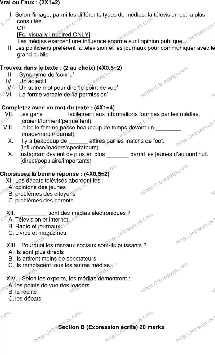CBSE-Board-12-Previous-Year-Model-Papers-Papers-2026-MODEL-PAPER-FRENCH-Page-3 Image