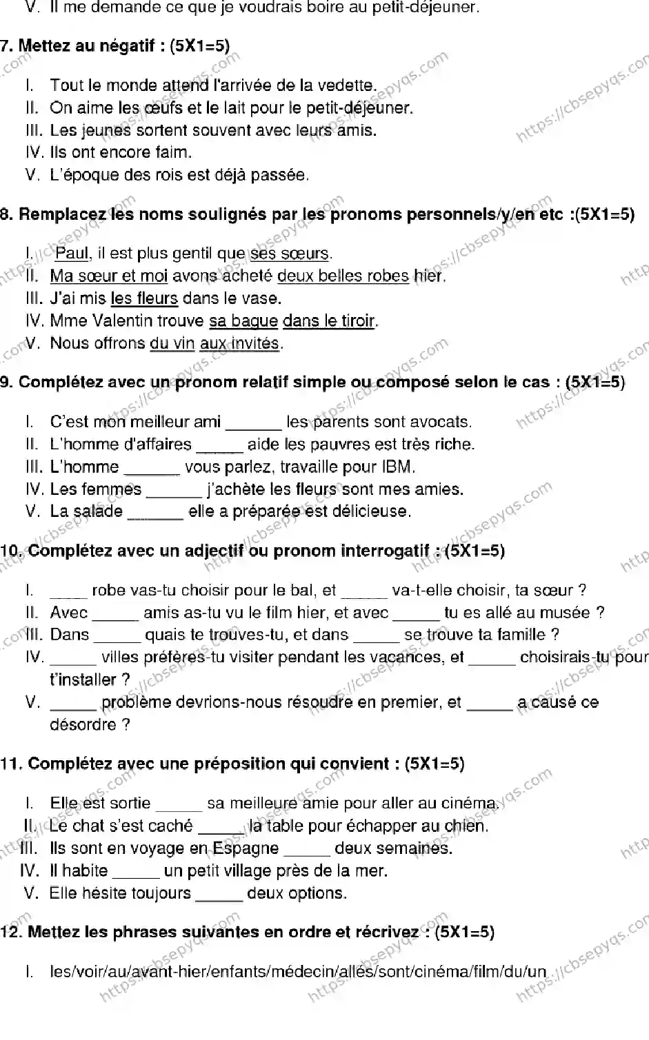 CBSE-Board-12-Previous-Year-Model-Papers-Papers-2026-MODEL-PAPER-FRENCH-Page-5 Image
