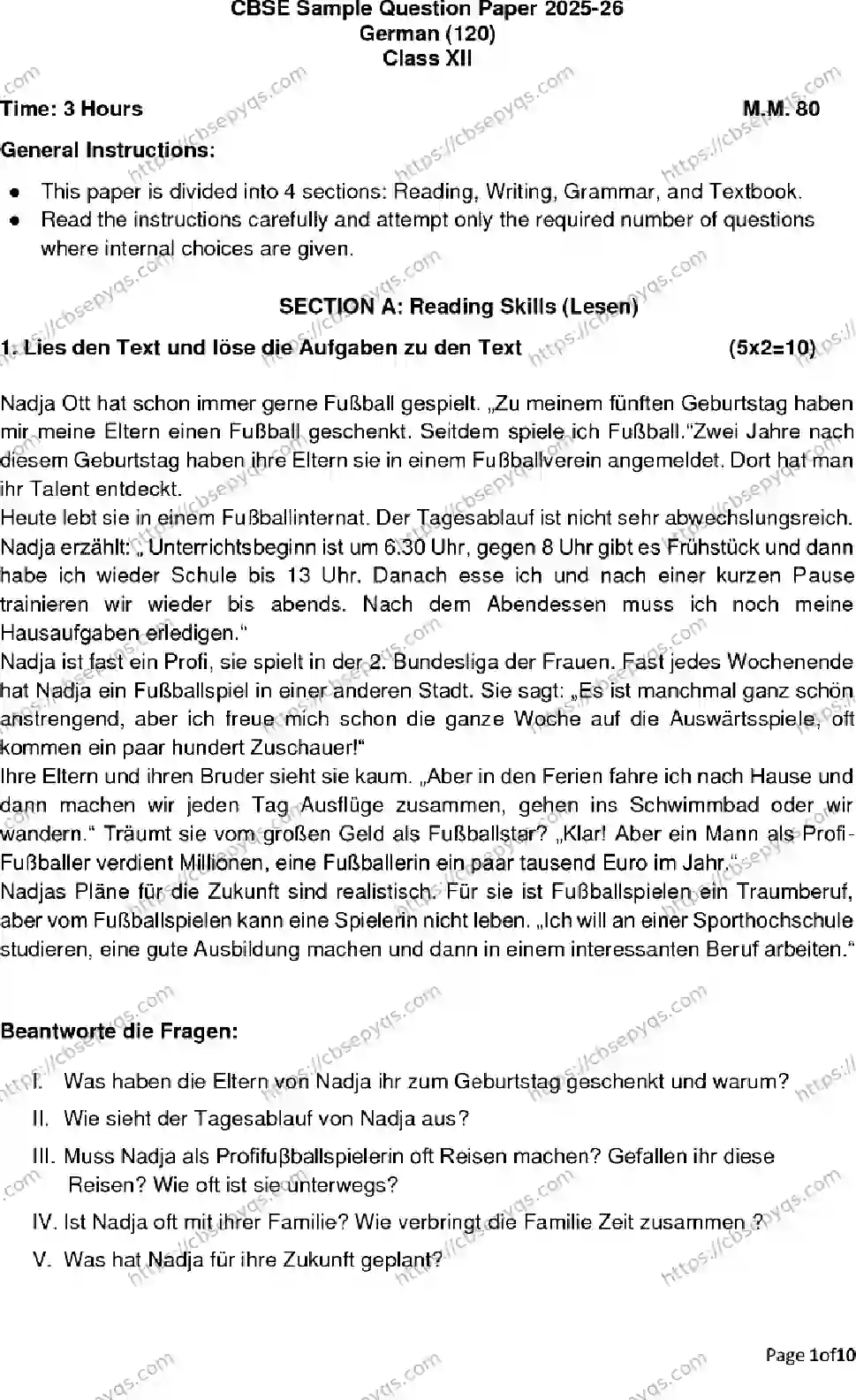 CBSE-Board-12-Previous-Year-Model-Papers-Papers-2026-MODEL-PAPER-GERMAN-Page-1 Image
