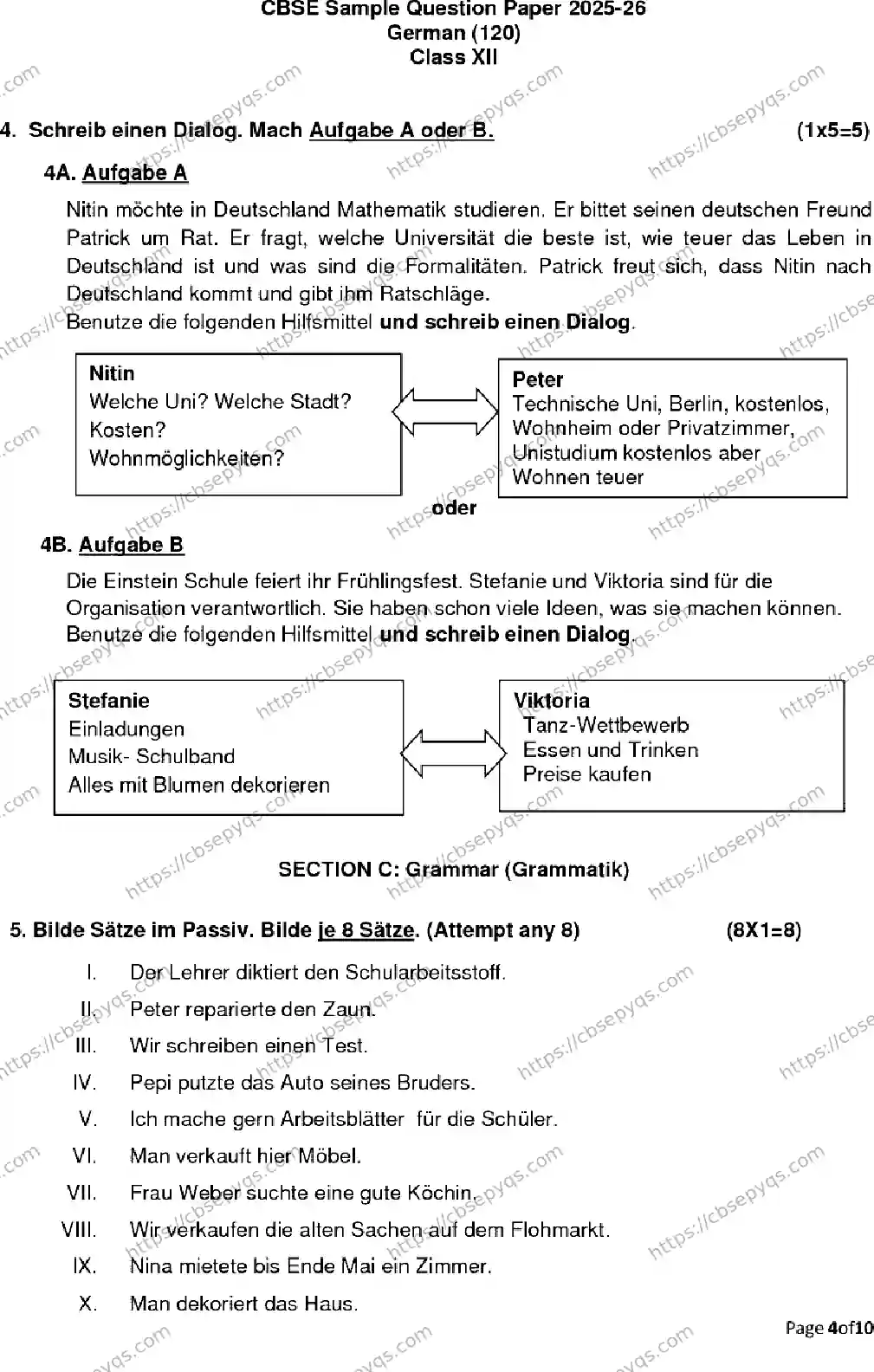 CBSE-Board-12-Previous-Year-Model-Papers-Papers-2026-MODEL-PAPER-GERMAN-Page-4 Image