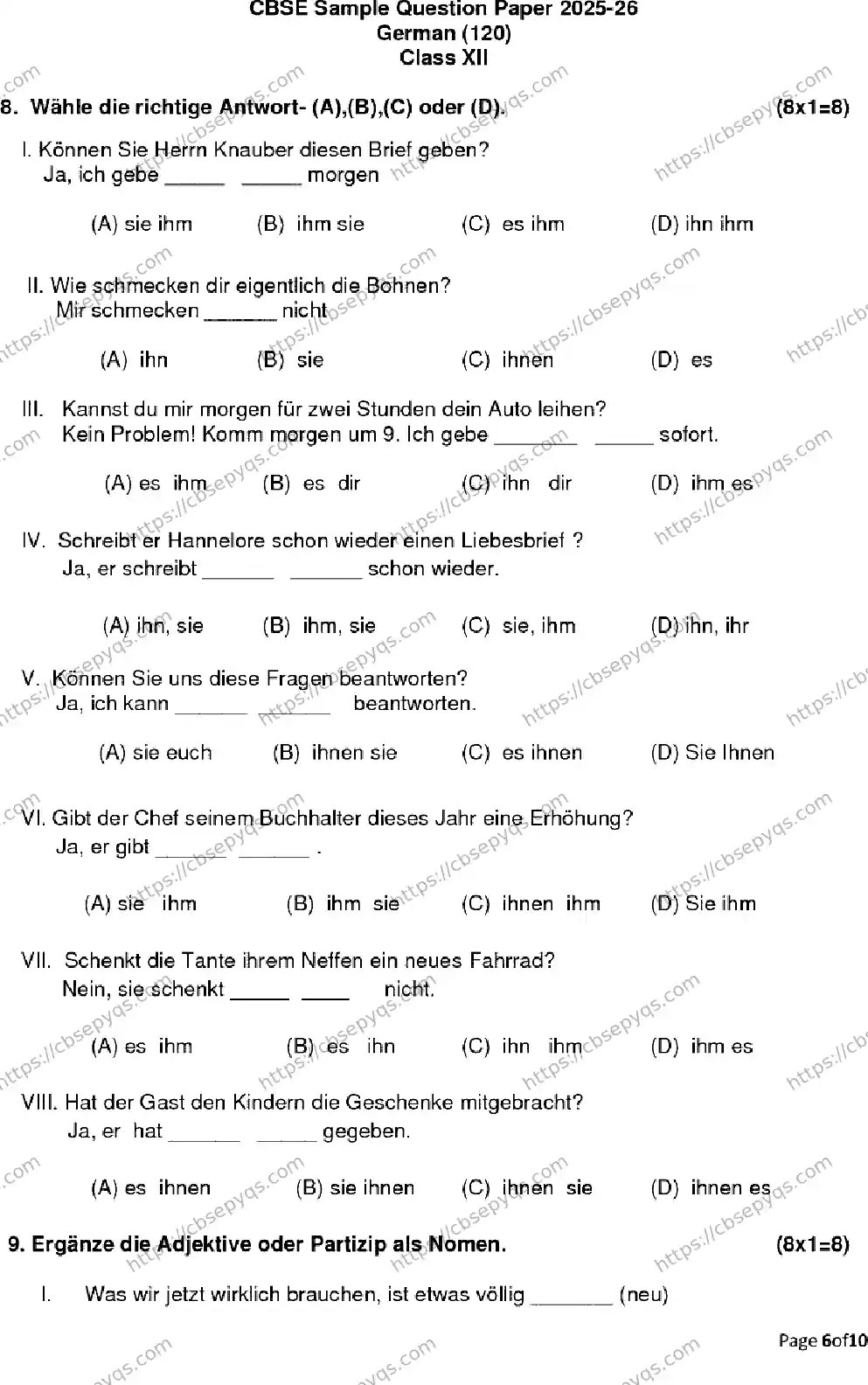 CBSE-Board-12-Previous-Year-Model-Papers-Papers-2026-MODEL-PAPER-GERMAN-Page-6 Image