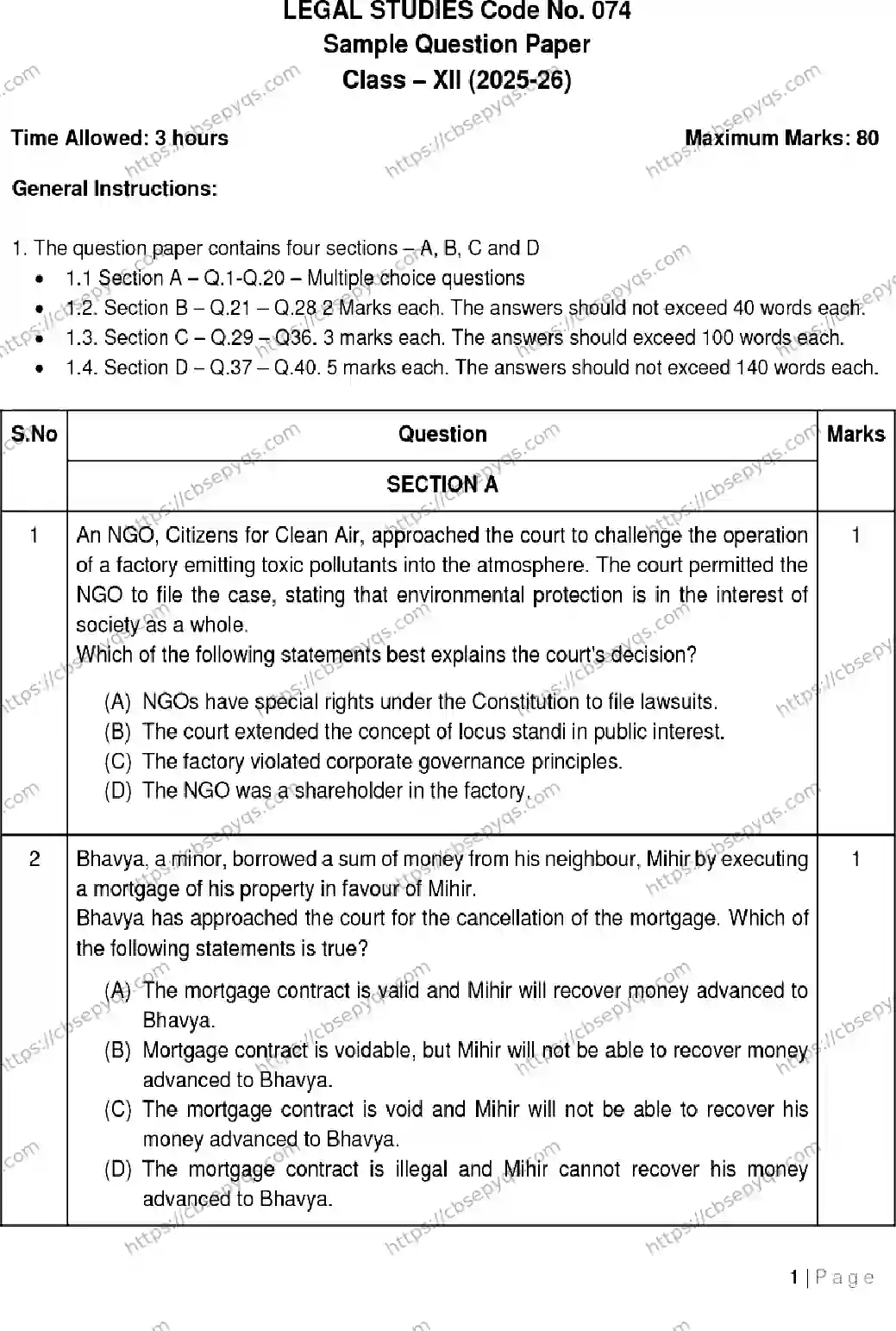 CBSE-Board-12-Previous-Year-Model-Papers-Papers-2026-MODEL-PAPER-LEGAL-STUDIES-Page-1 Image