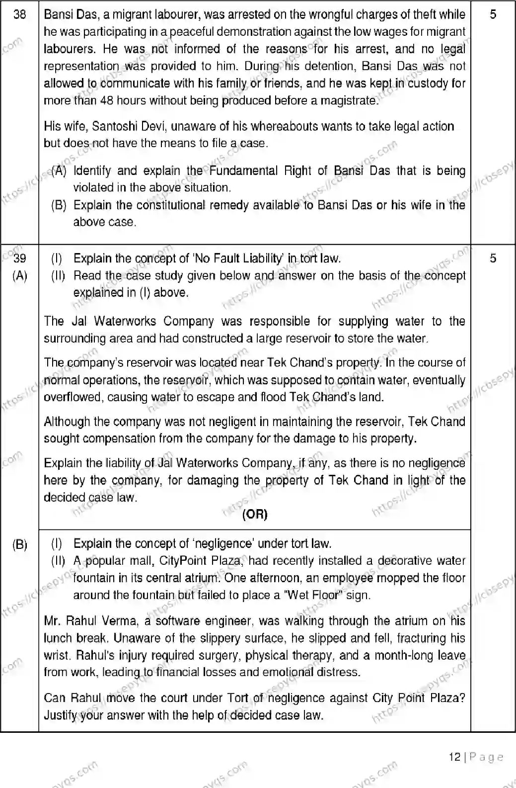CBSE-Board-12-Previous-Year-Model-Papers-Papers-2026-MODEL-PAPER-LEGAL-STUDIES-Page-12 Image