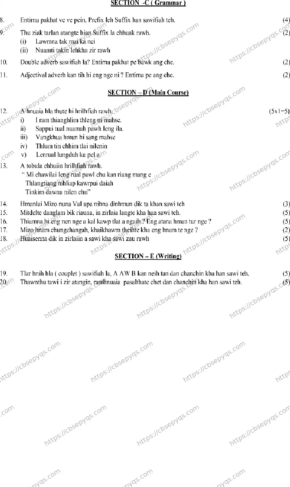 CBSE-Board-12-Previous-Year-Model-Papers-Papers-2026-MODEL-PAPER-MIZO-Page-4 Image