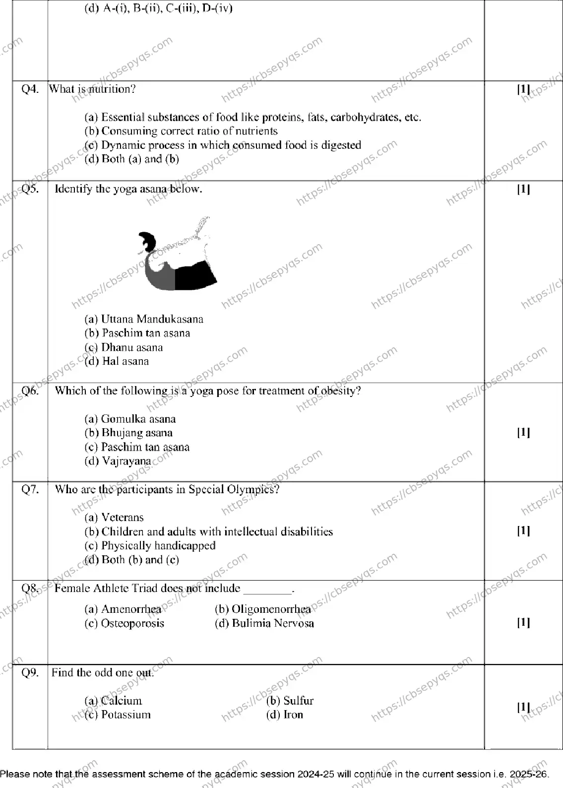 CBSE-Board-12-Previous-Year-Model-Papers-Papers-2026-MODEL-PAPER-PHYSICAL-EDUCATION-Page-2 Image
