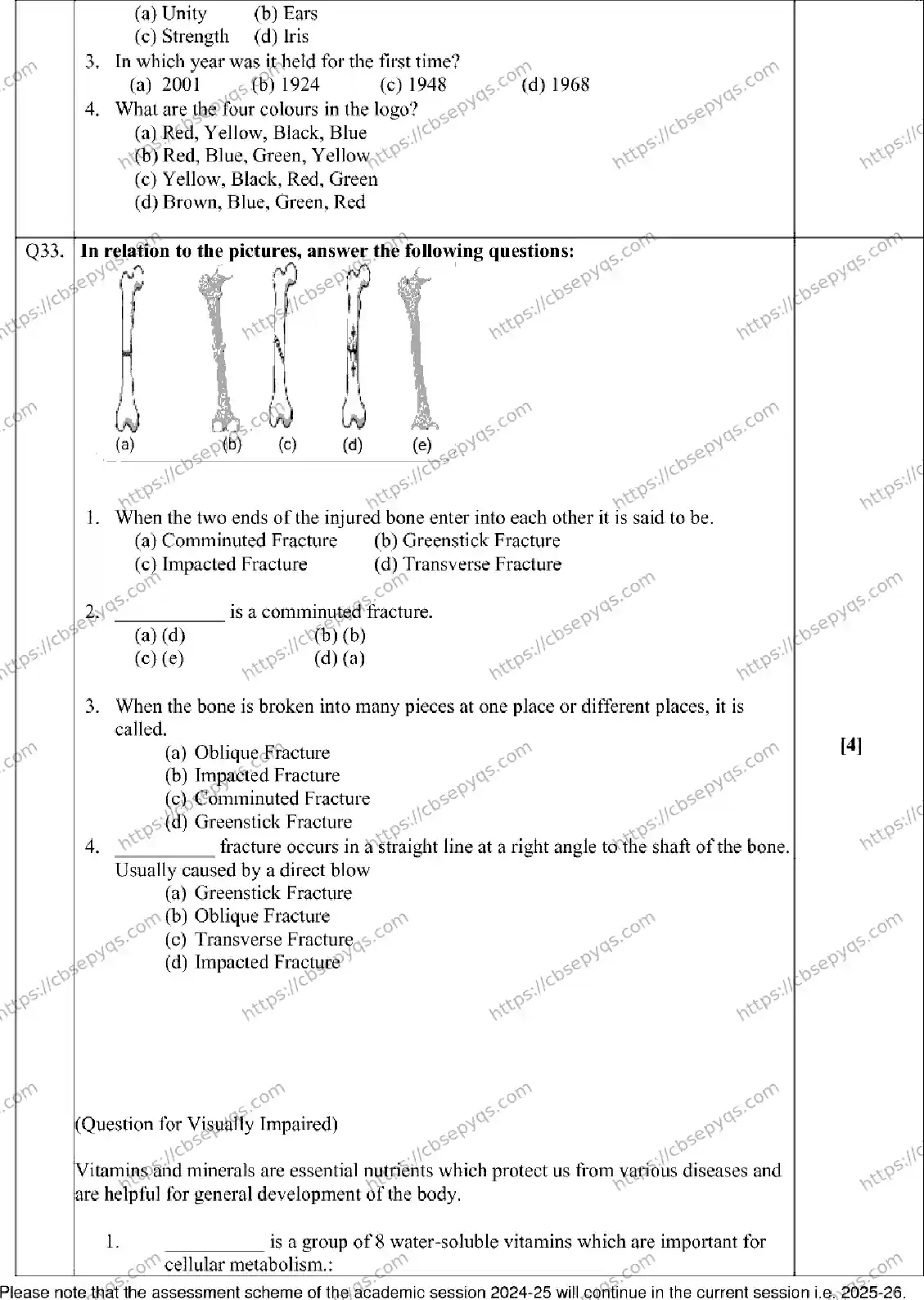CBSE-Board-12-Previous-Year-Model-Papers-Papers-2026-MODEL-PAPER-PHYSICAL-EDUCATION-Page-6 Image