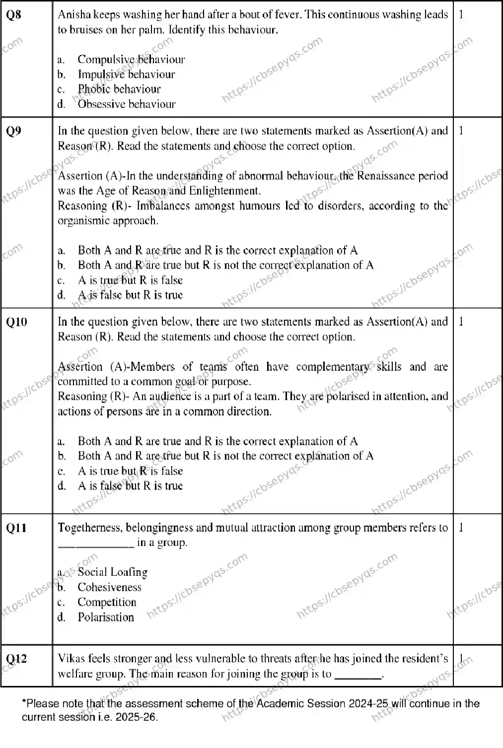 CBSE-Board-12-Previous-Year-Model-Papers-Papers-2026-MODEL-PAPER-PSYCHOLOGY-Page-3 Image