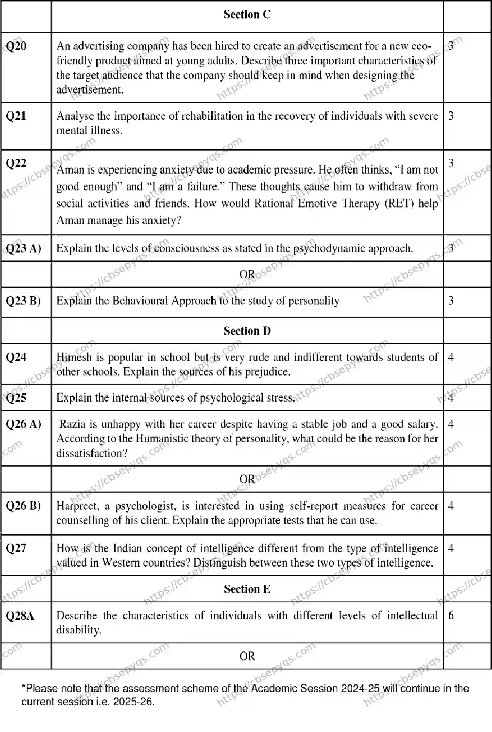 CBSE-Board-12-Previous-Year-Model-Papers-Papers-2026-MODEL-PAPER-PSYCHOLOGY-Page-5 Image
