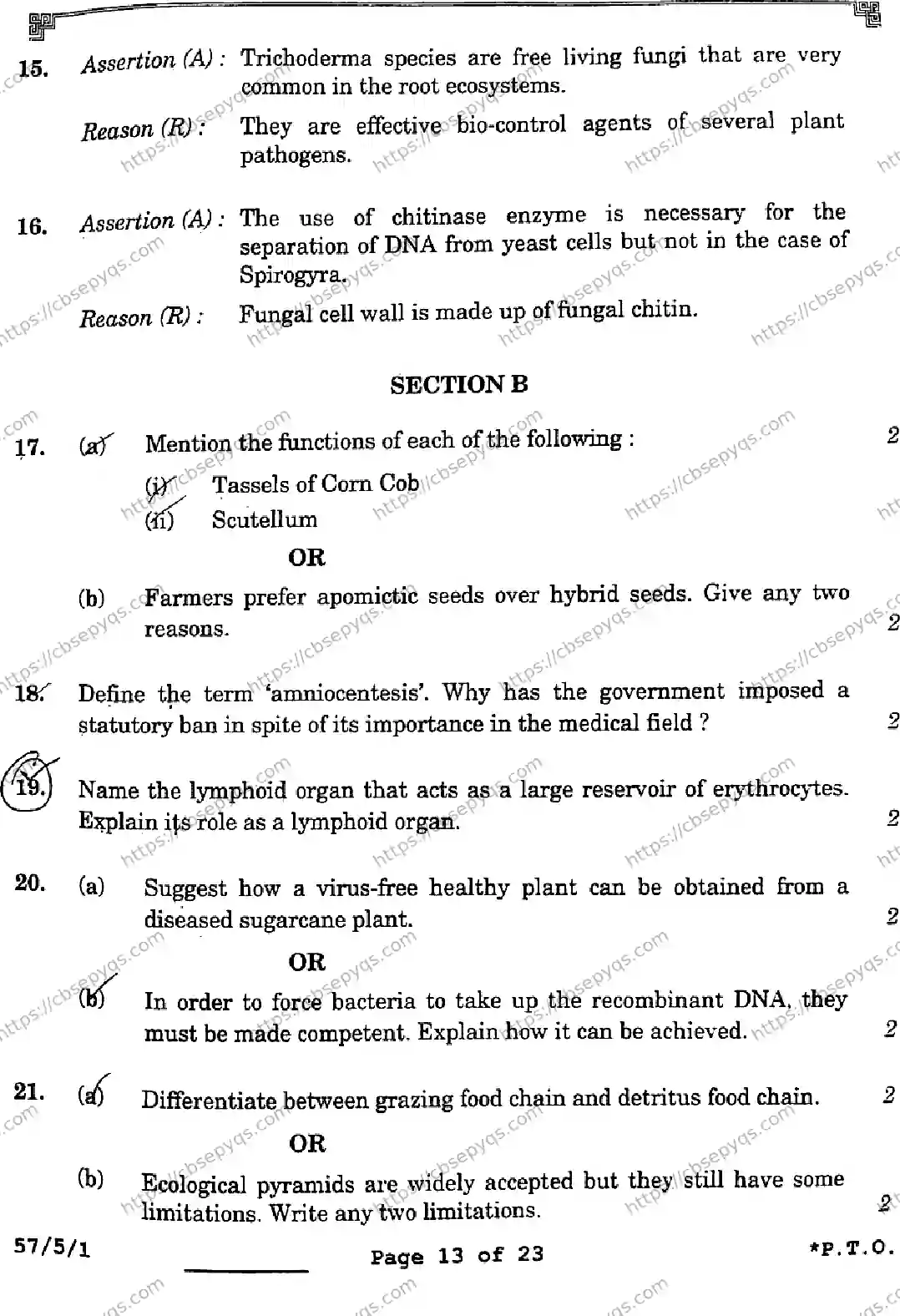 CBSE-Board-12-Previous-Year-Question-Papers-Papers-2026-BIOLOGY-SQPR-SET-A-Page-13 Image
