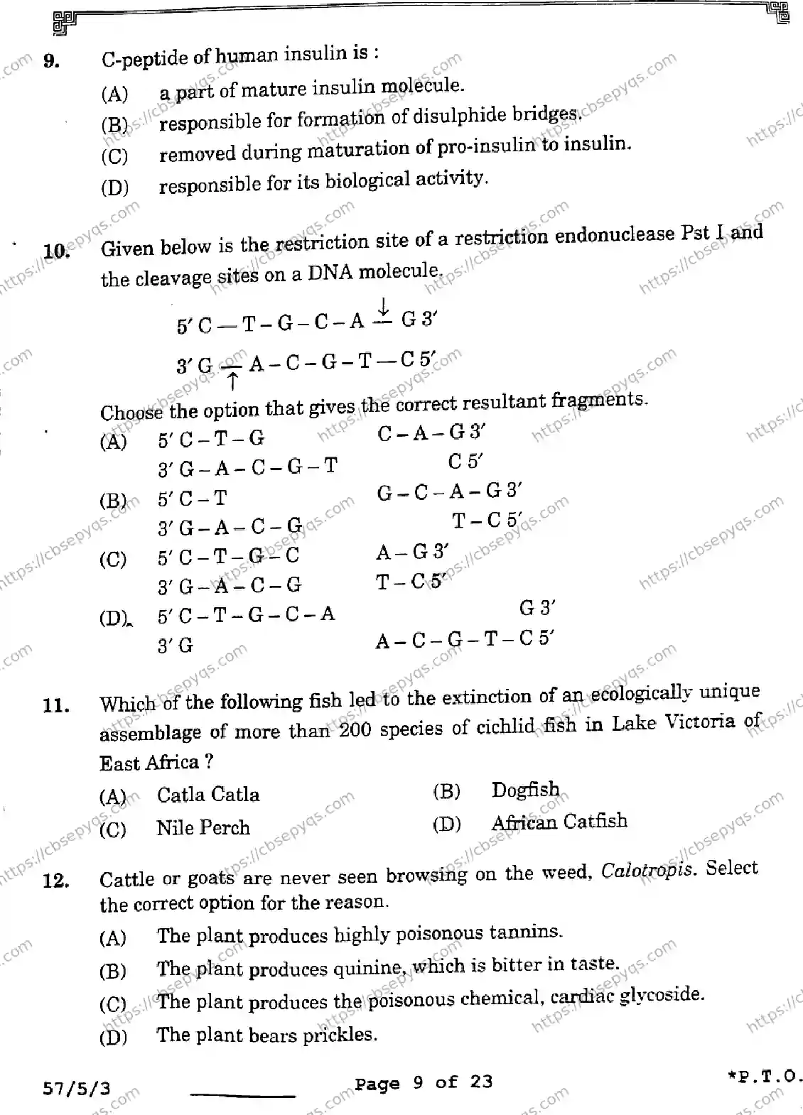 CBSE-Board-12-Previous-Year-Question-Papers-Papers-2026-BIOLOGY-SQPR-SET-C-Page-9 Image