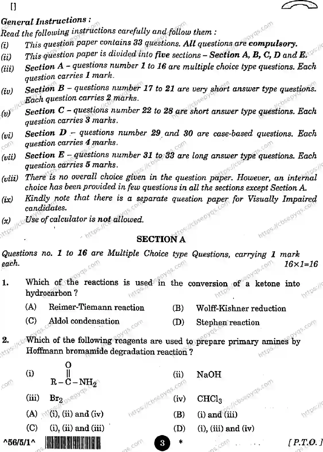CBSE-Board-12-Previous-Year-Question-Papers-Papers-2026-CHEMISTRY-QSRP-SET-D-Page-3 Image