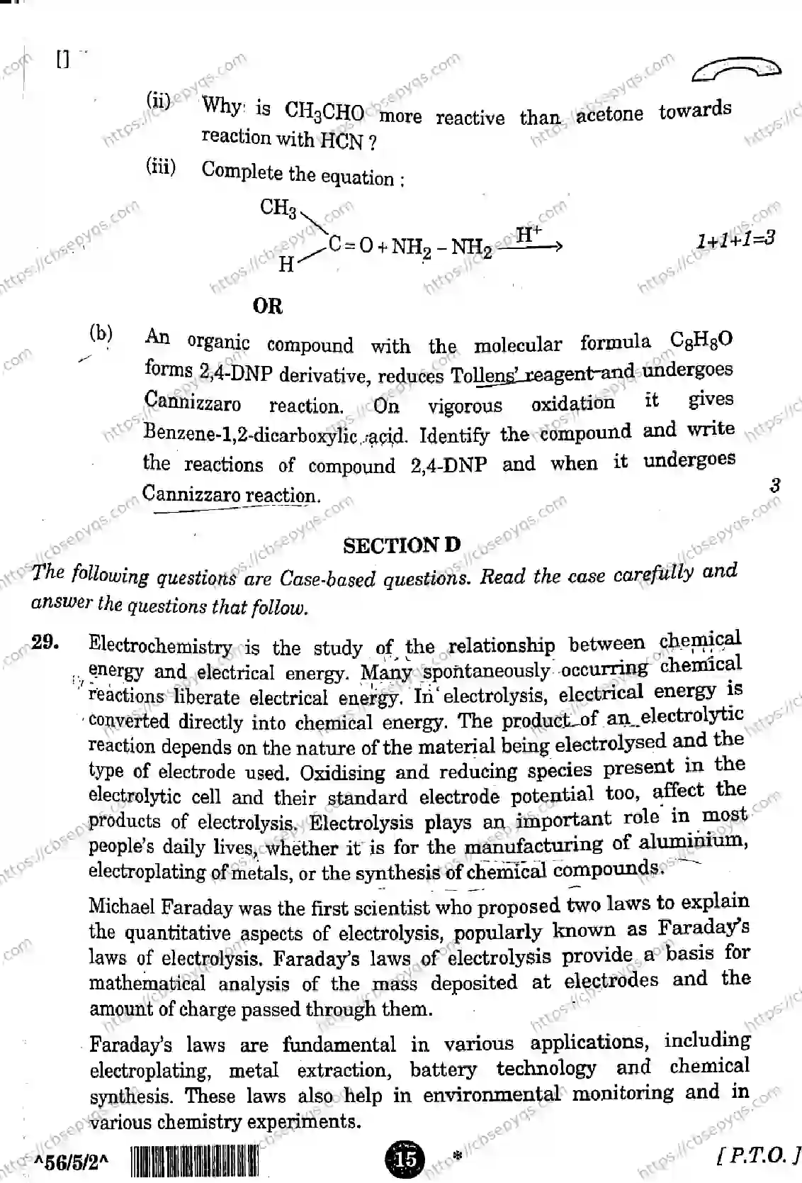CBSE-Board-12-Previous-Year-Question-Papers-Papers-2026-CHEMISTRY-QSRP-SET-E-Page-15 Image