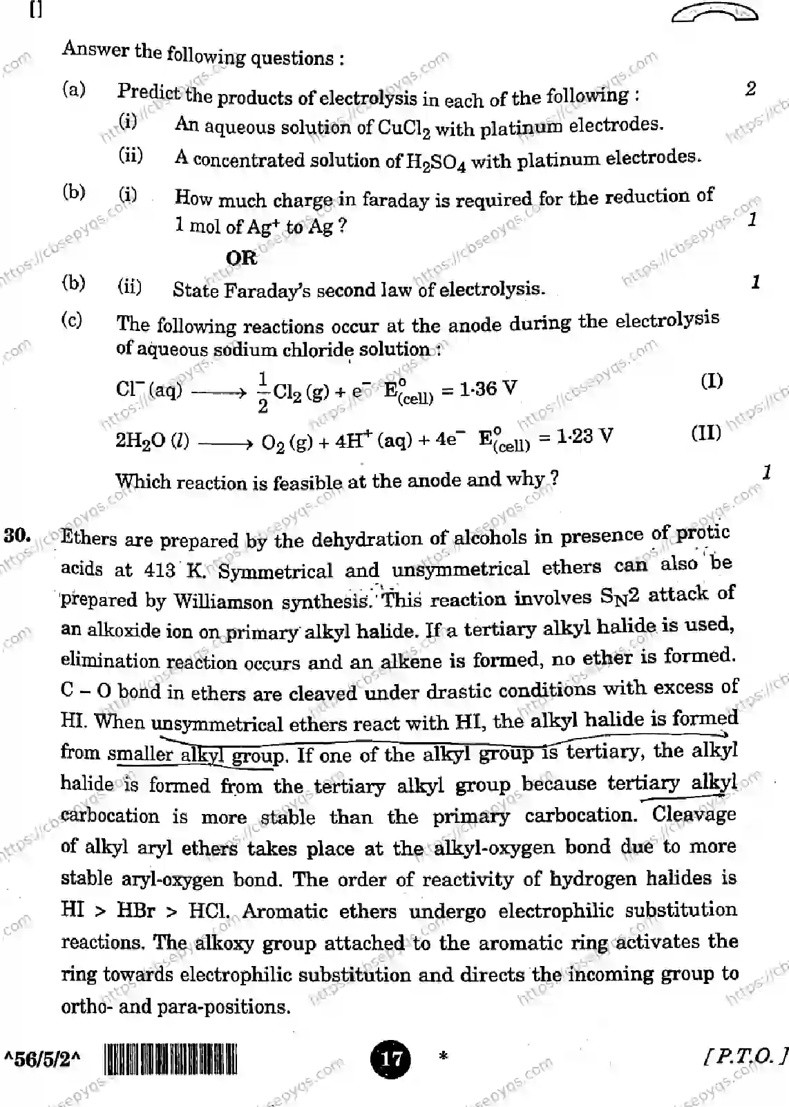 CBSE-Board-12-Previous-Year-Question-Papers-Papers-2026-CHEMISTRY-QSRP-SET-E-Page-17 Image