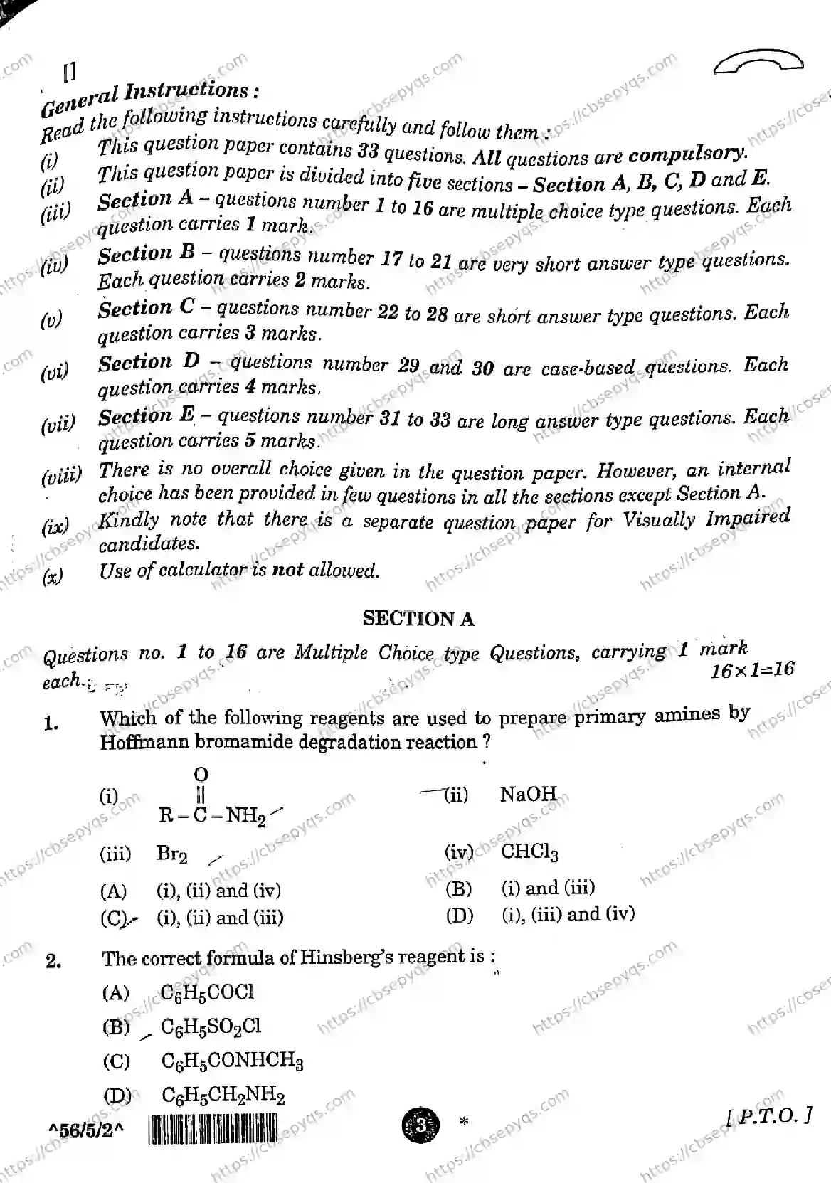 CBSE-Board-12-Previous-Year-Question-Papers-Papers-2026-CHEMISTRY-QSRP-SET-E-Page-3 Image