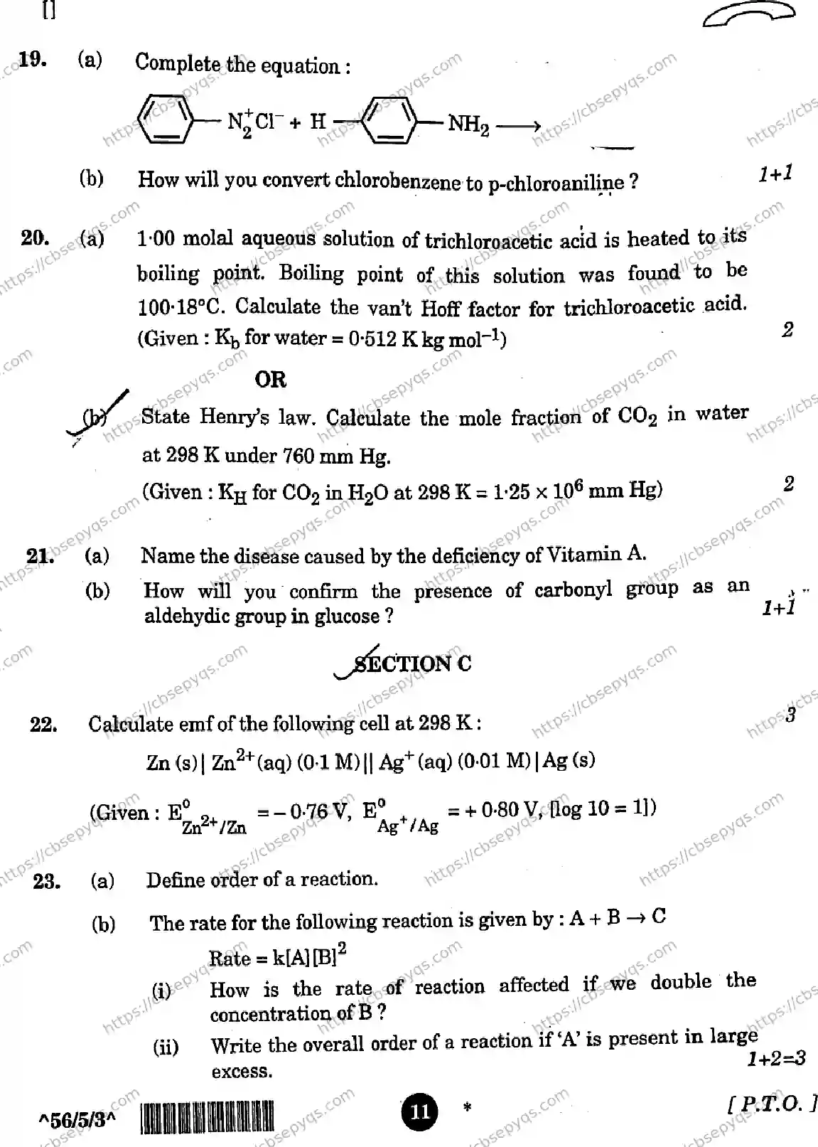 CBSE-Board-12-Previous-Year-Question-Papers-Papers-2026-CHEMISTRY-QSRP-SET-F-Page-11 Image
