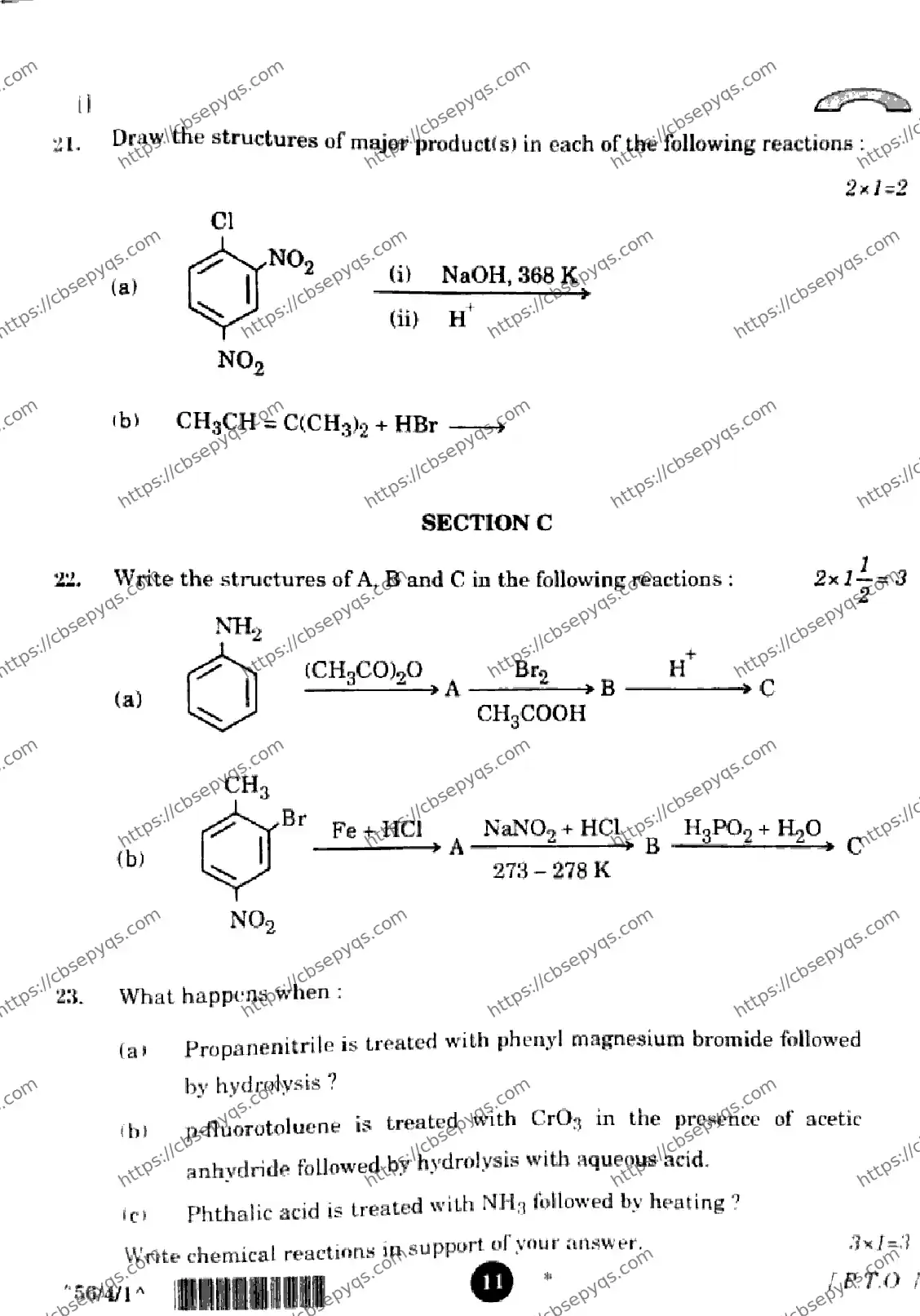 CBSE-Board-12-Previous-Year-Question-Papers-Papers-2026-CHEMISTRY-SQRP-SET-A-Page-11 Image