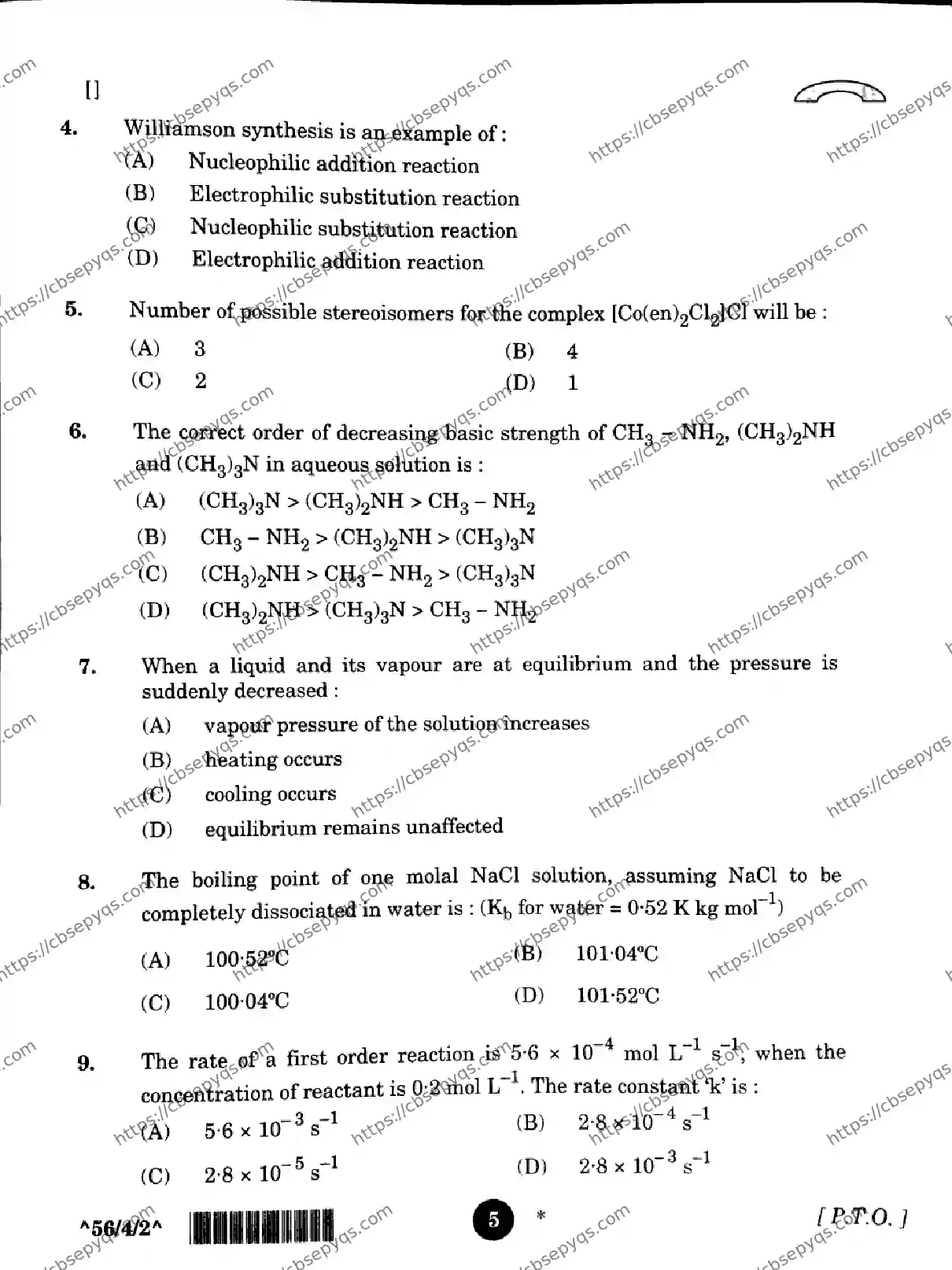 CBSE-Board-12-Previous-Year-Question-Papers-Papers-2026-CHEMISTRY-SQRP-SET-B-Page-5 Image