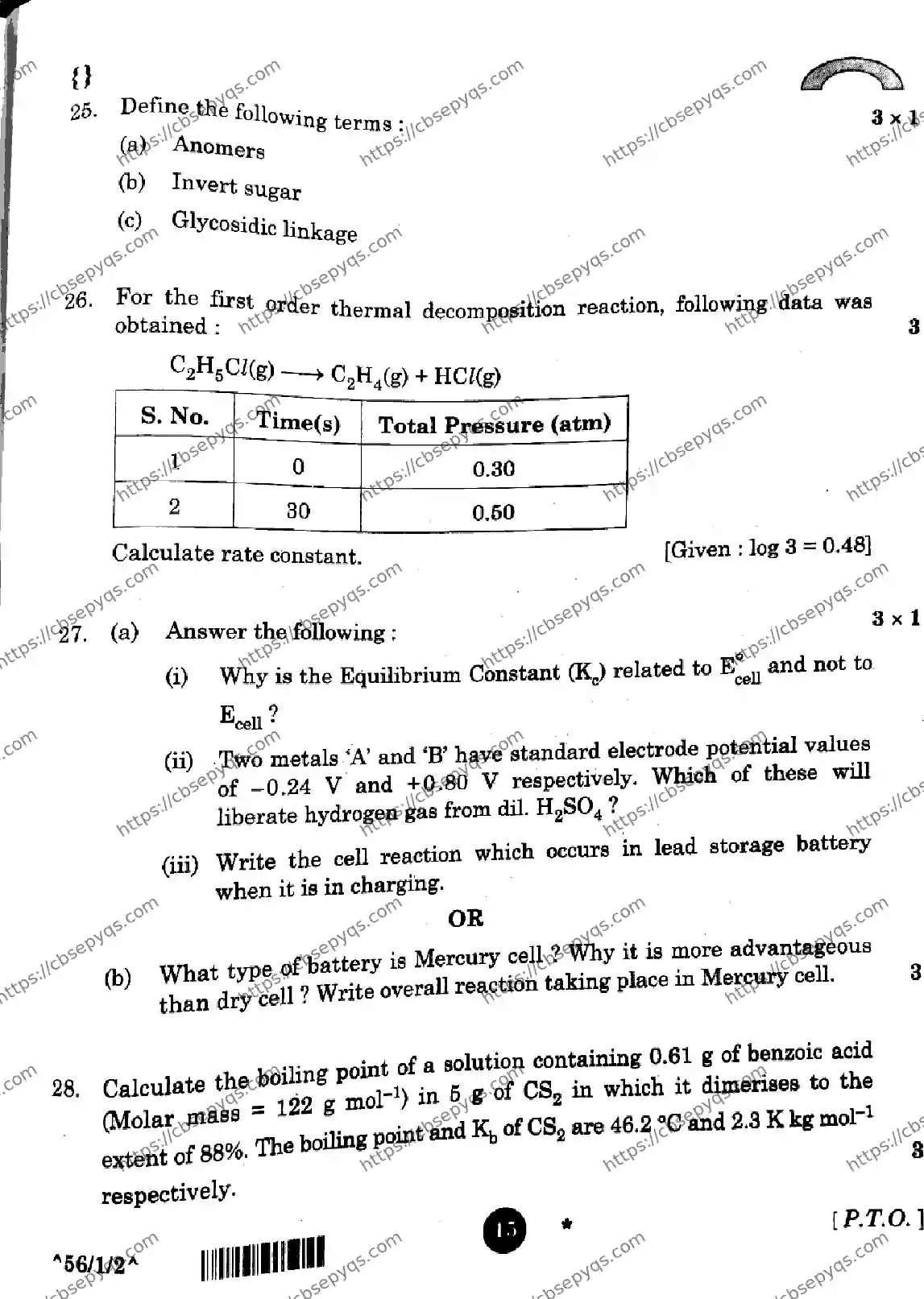 CBSE-Board-12-Previous-Year-Question-Papers-Papers-2026-CHEMISTRY-SQRP-SET-I-Page-15 Image