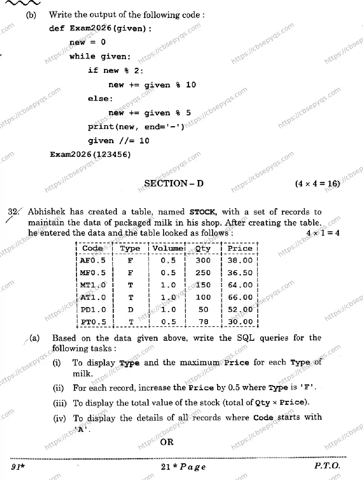 CBSE-Board-12-Previous-Year-Question-Papers-Papers-2026-COMPUTER-SCIENCE-QSPR-SET-Page-21 Image